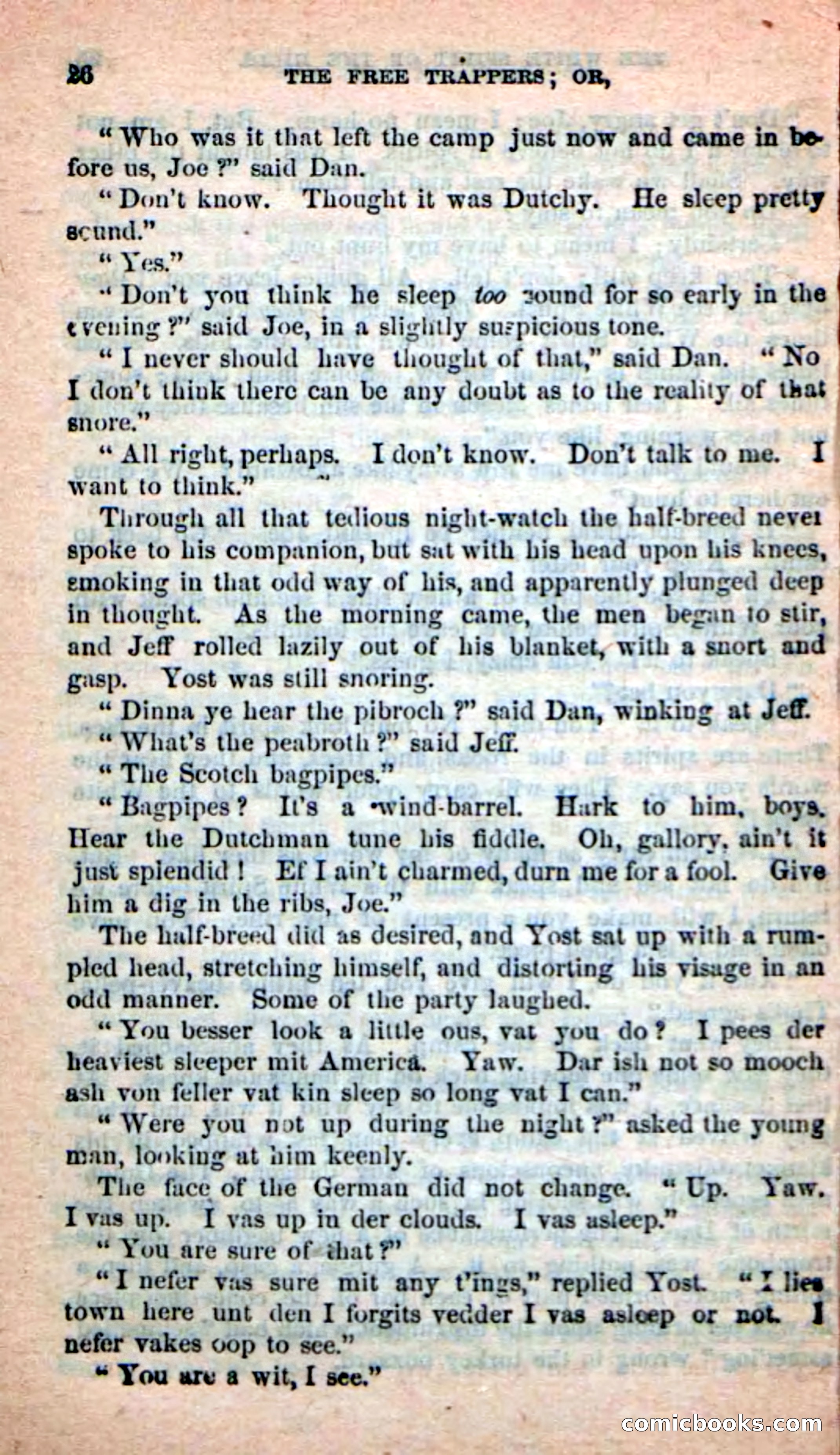 Beadle's New Dime Novels: Indian Joe, the Guide — page 22 of 100