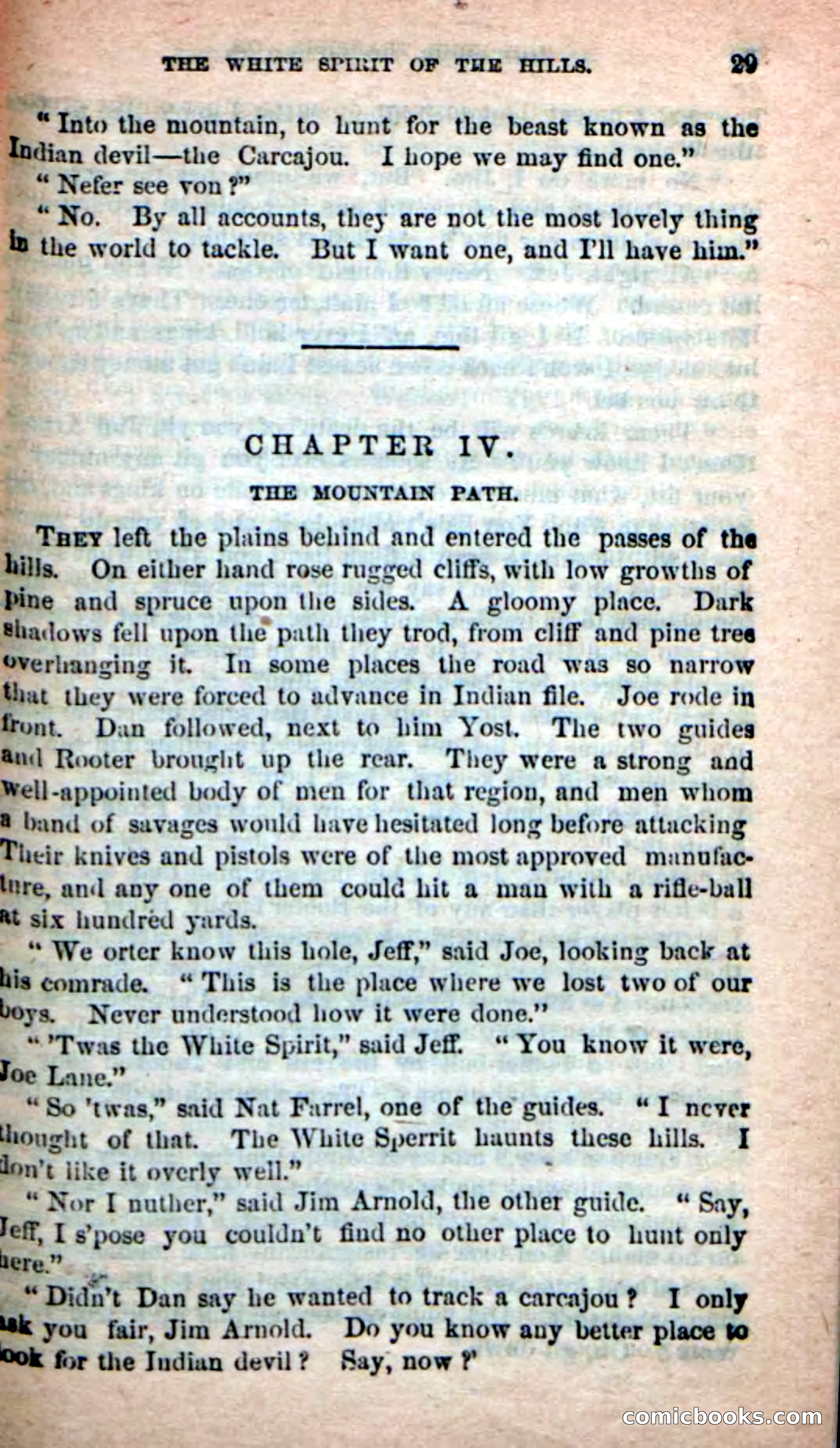 Beadle's New Dime Novels: Indian Joe, the Guide — page 25 of 100