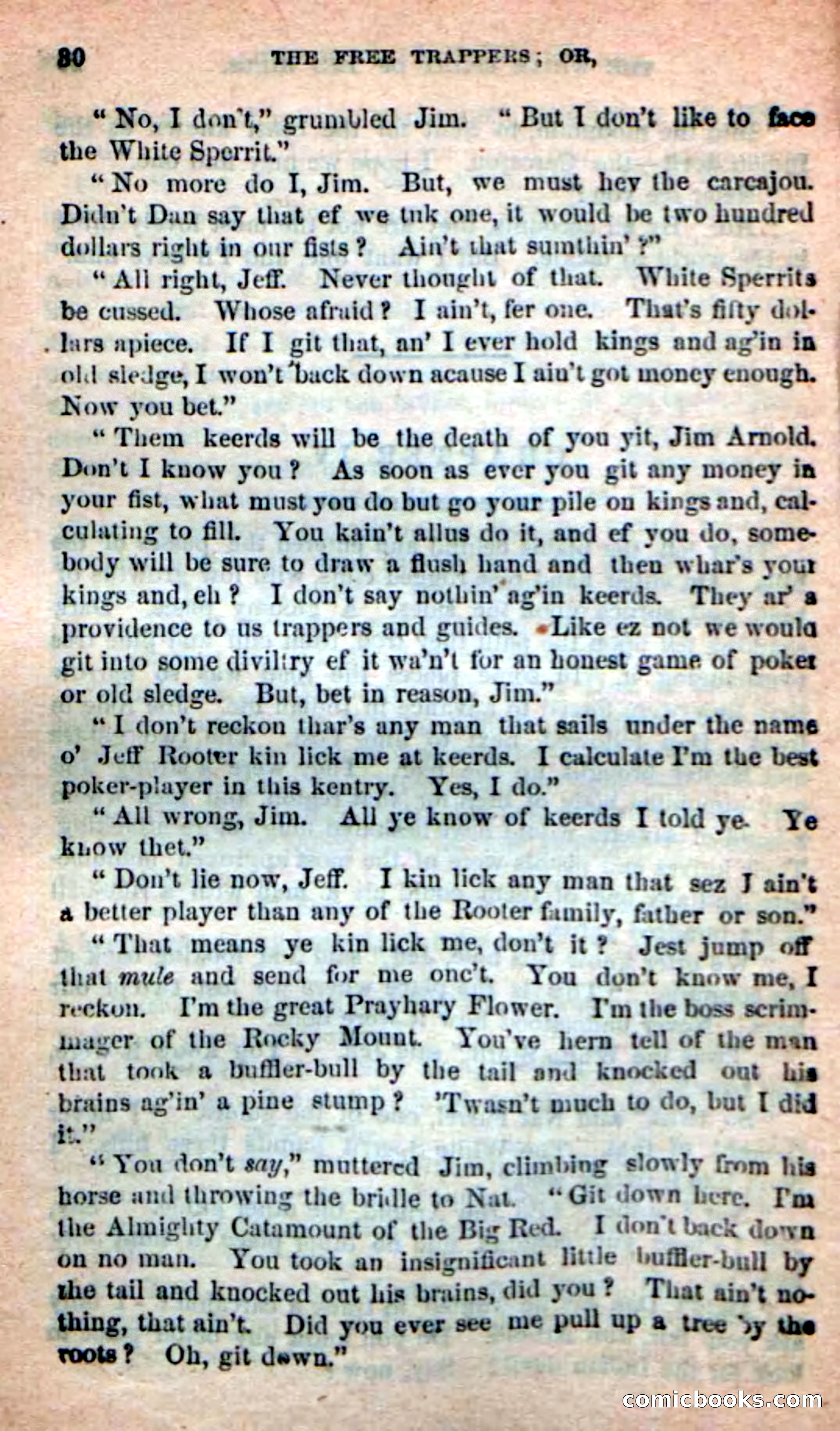 Beadle's New Dime Novels: Indian Joe, the Guide — page 26 of 100