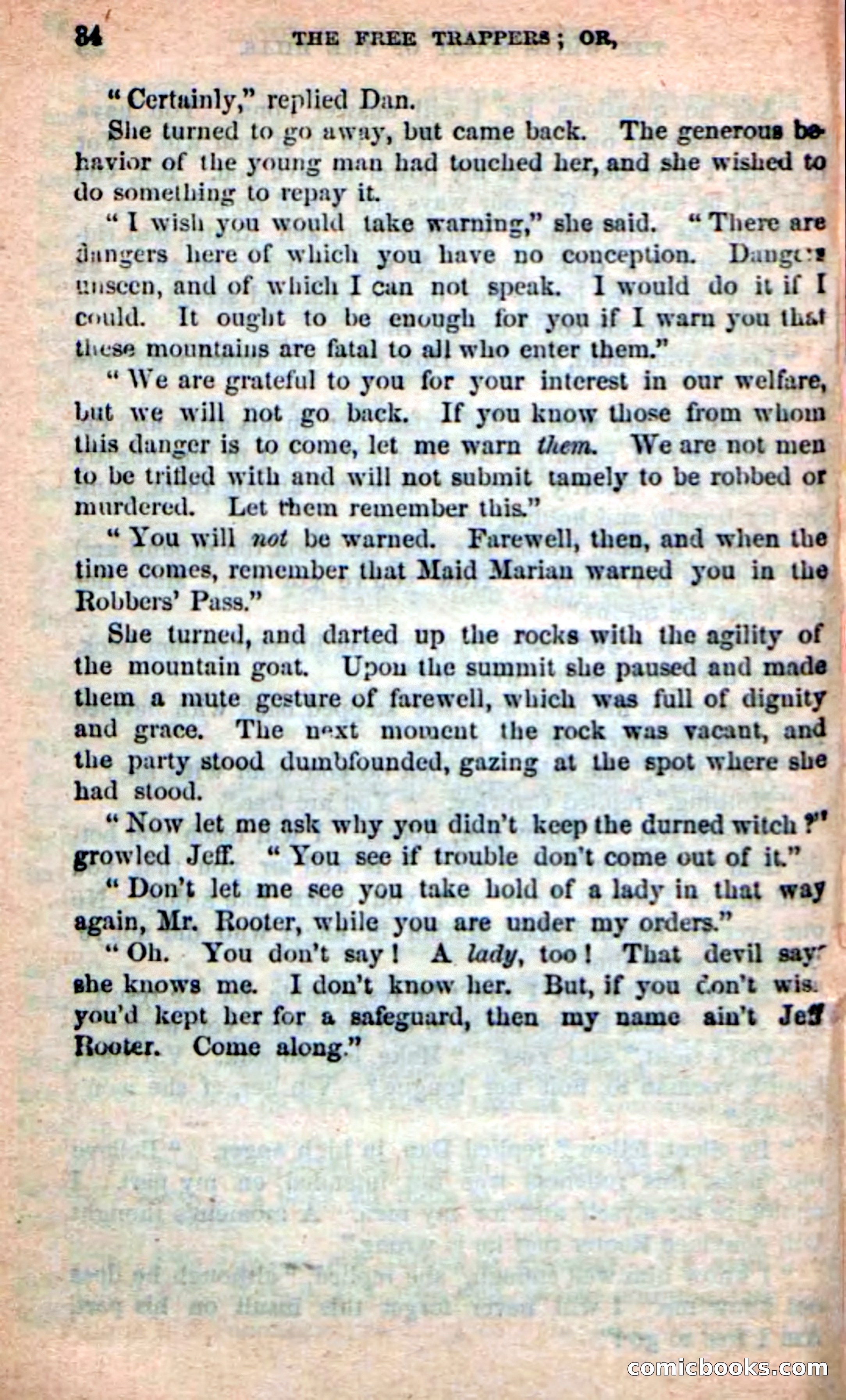 Beadle's New Dime Novels: Indian Joe, the Guide — page 30 of 100