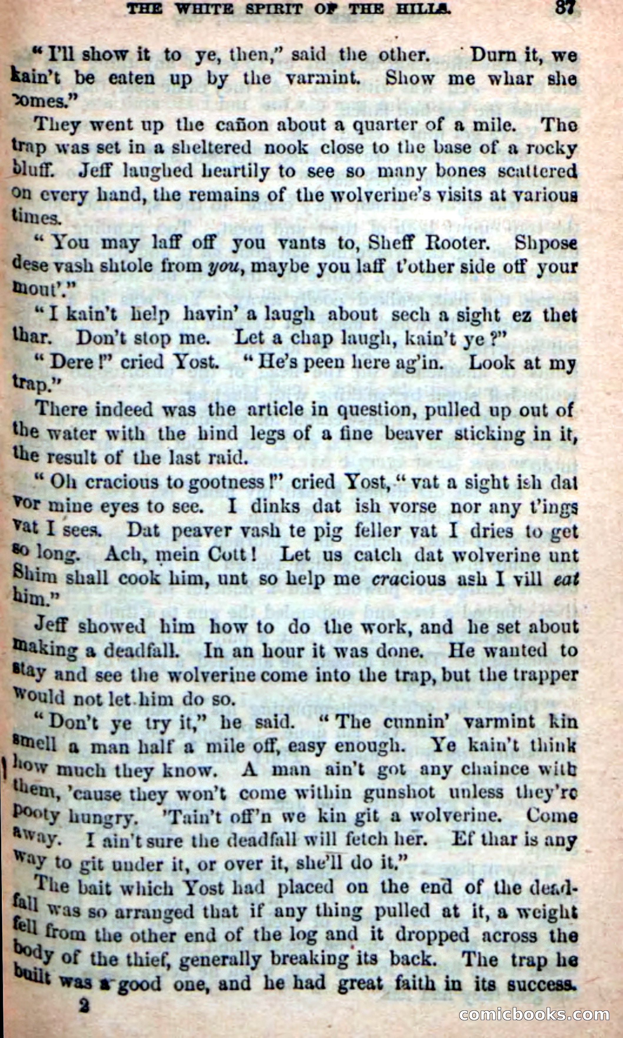Beadle's New Dime Novels: Indian Joe, the Guide — page 33 of 100