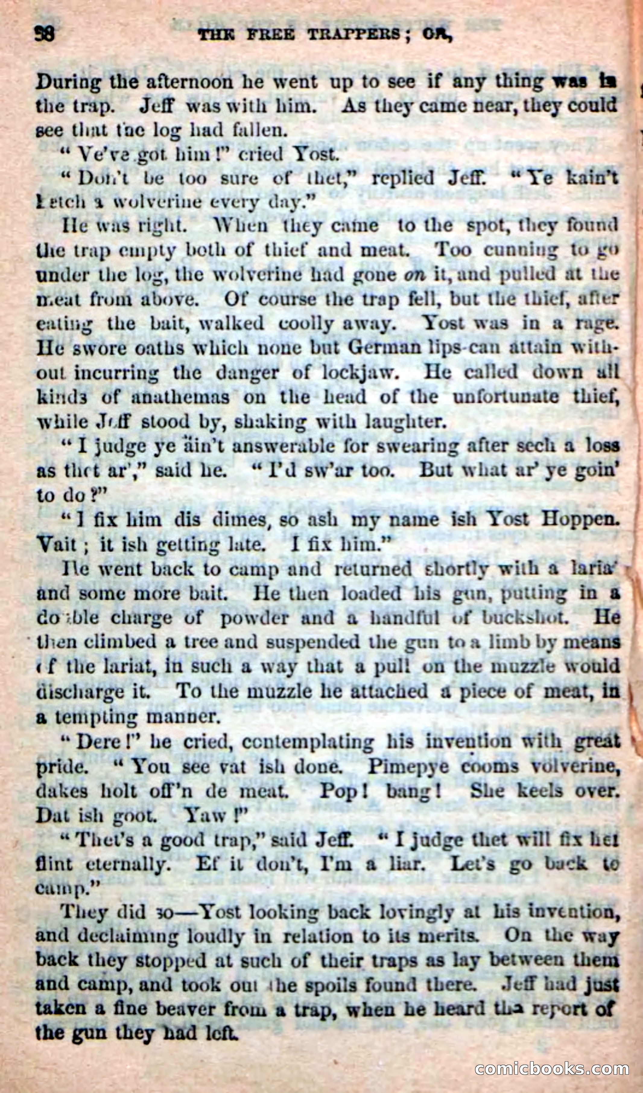 Beadle's New Dime Novels: Indian Joe, the Guide — page 34 of 100