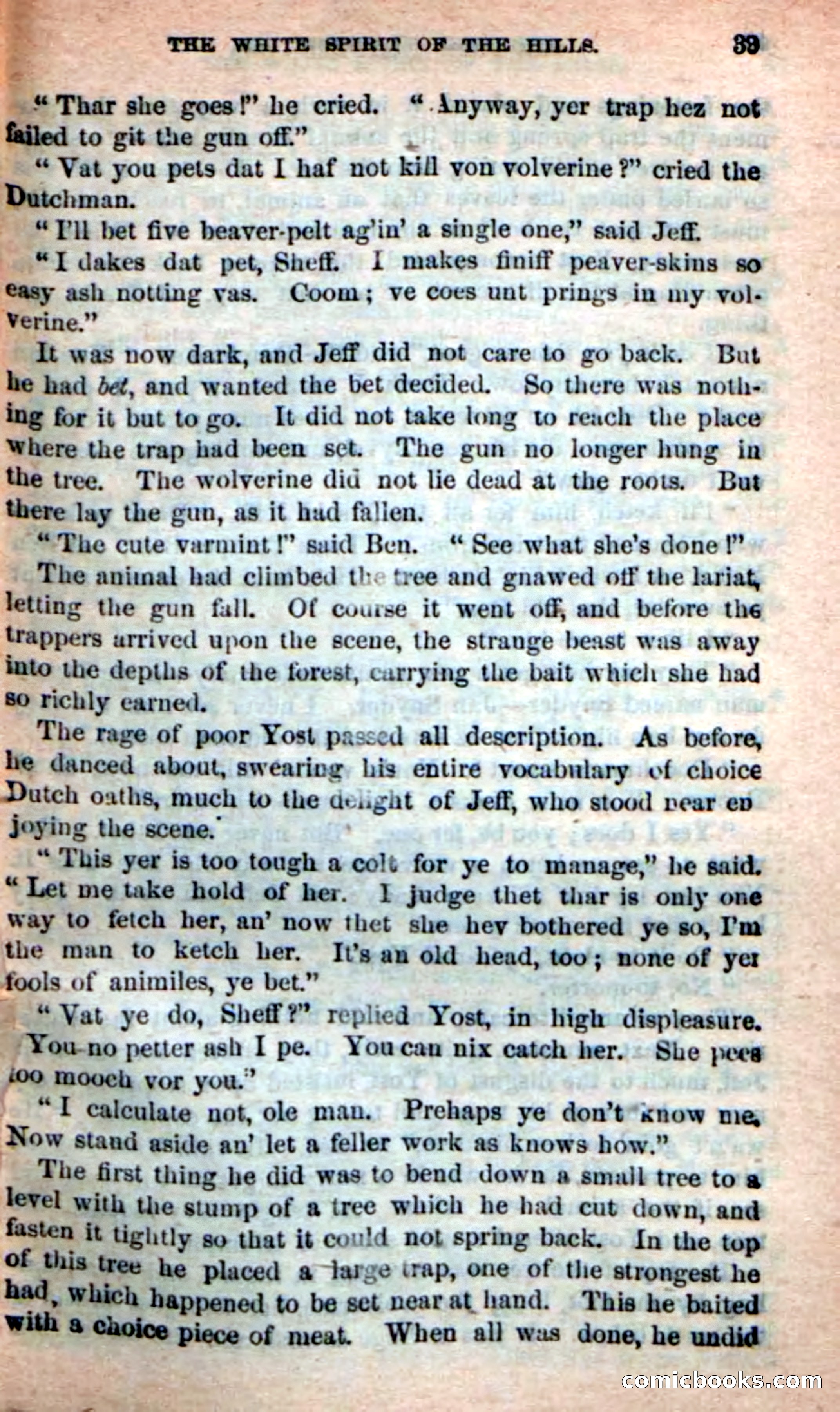 Beadle's New Dime Novels: Indian Joe, the Guide — page 35 of 100