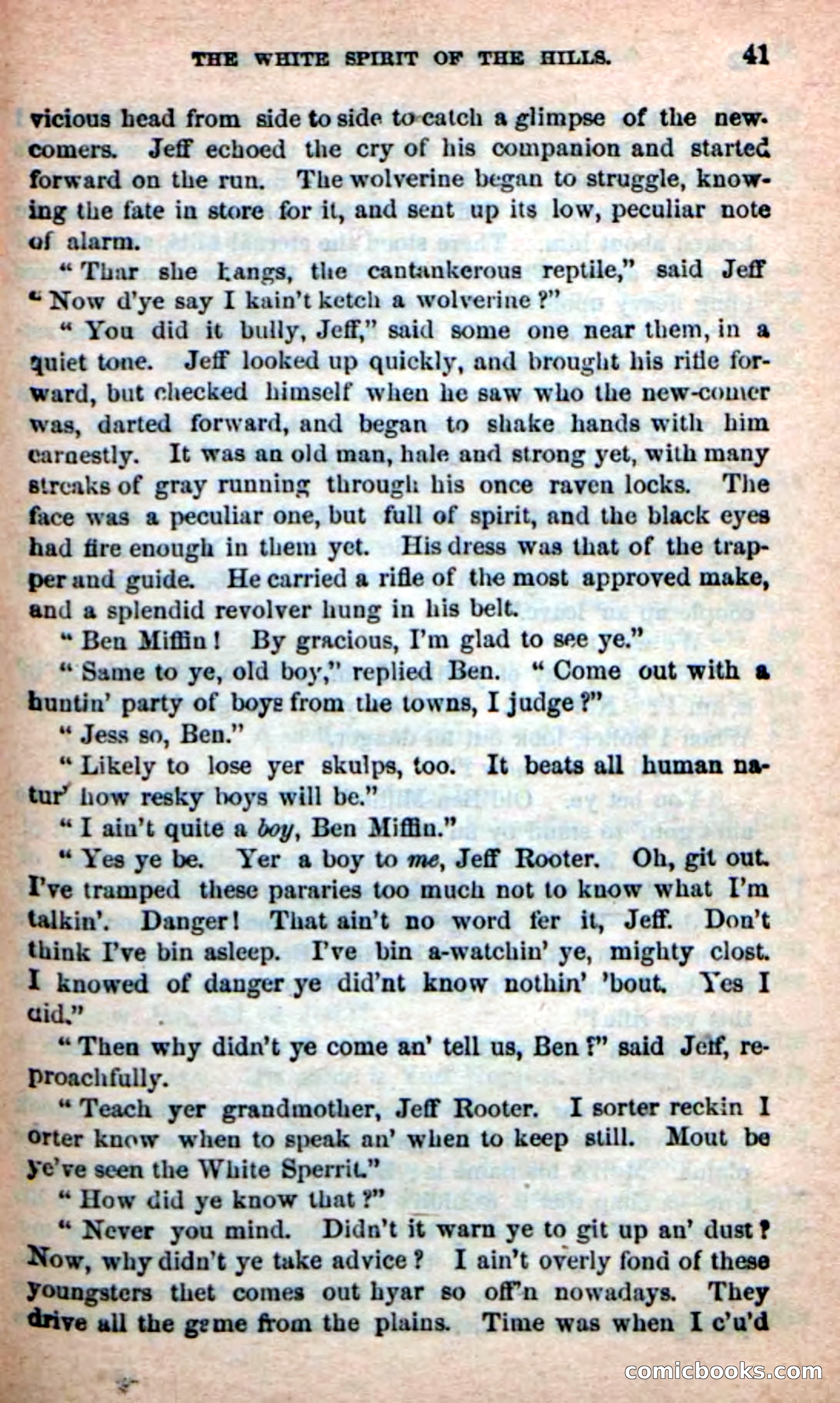 Beadle's New Dime Novels: Indian Joe, the Guide — page 37 of 100