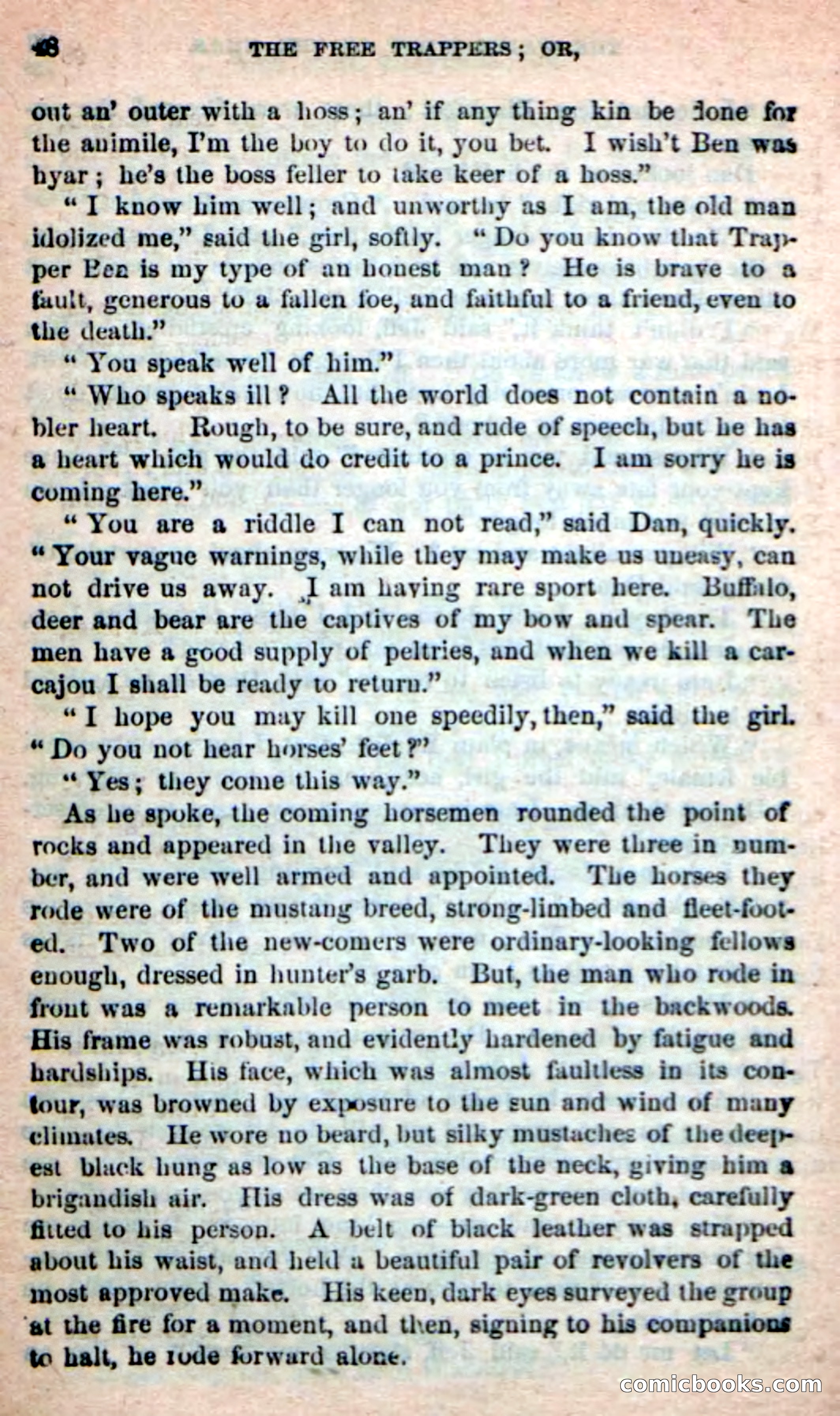 Beadle's New Dime Novels: Indian Joe, the Guide — page 44 of 100