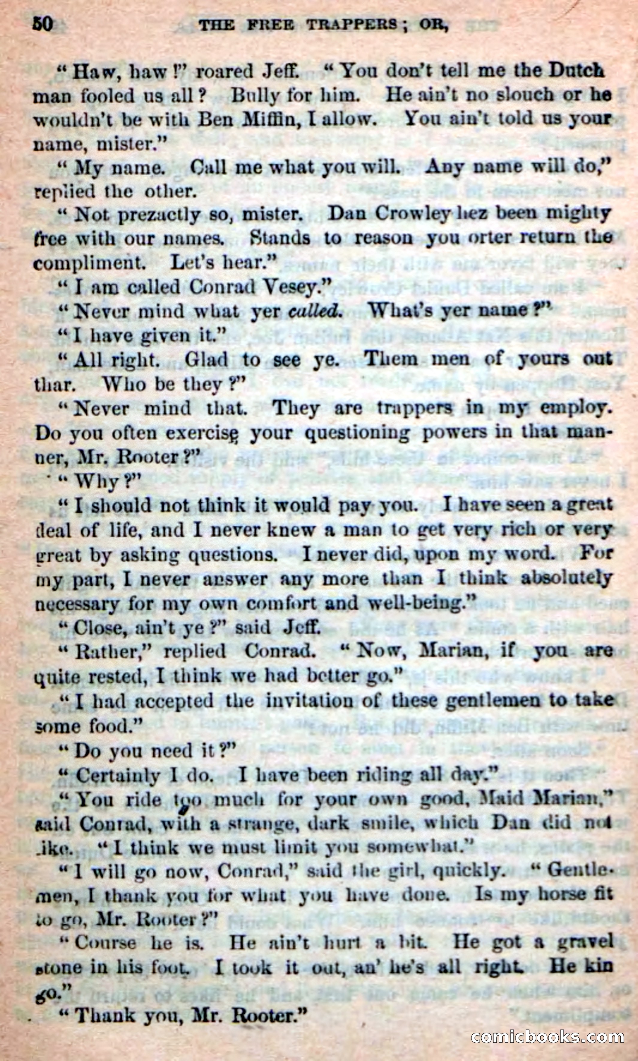 Beadle's New Dime Novels: Indian Joe, the Guide — page 46 of 100