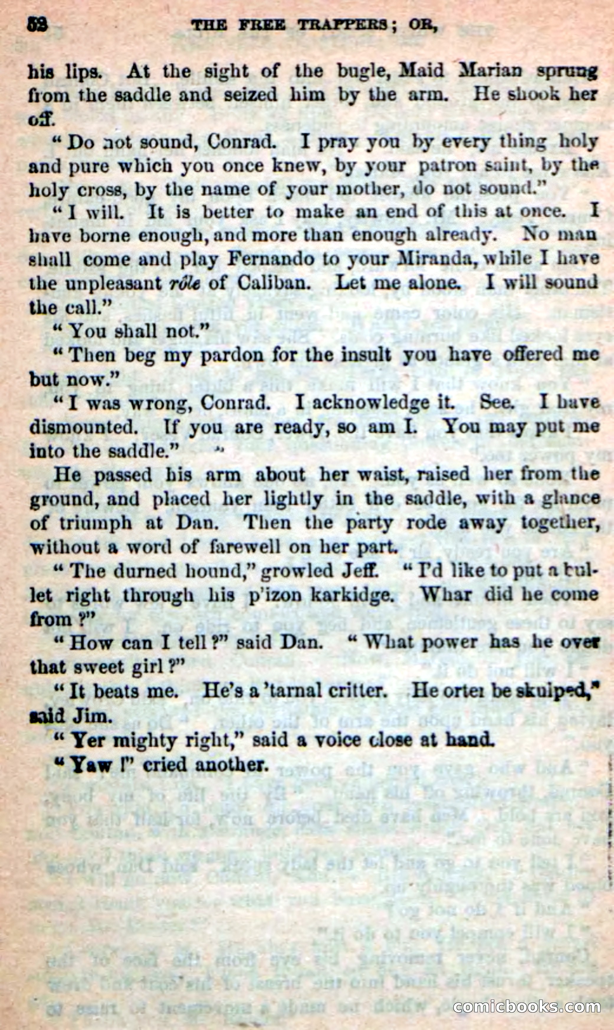 Beadle's New Dime Novels: Indian Joe, the Guide — page 48 of 100