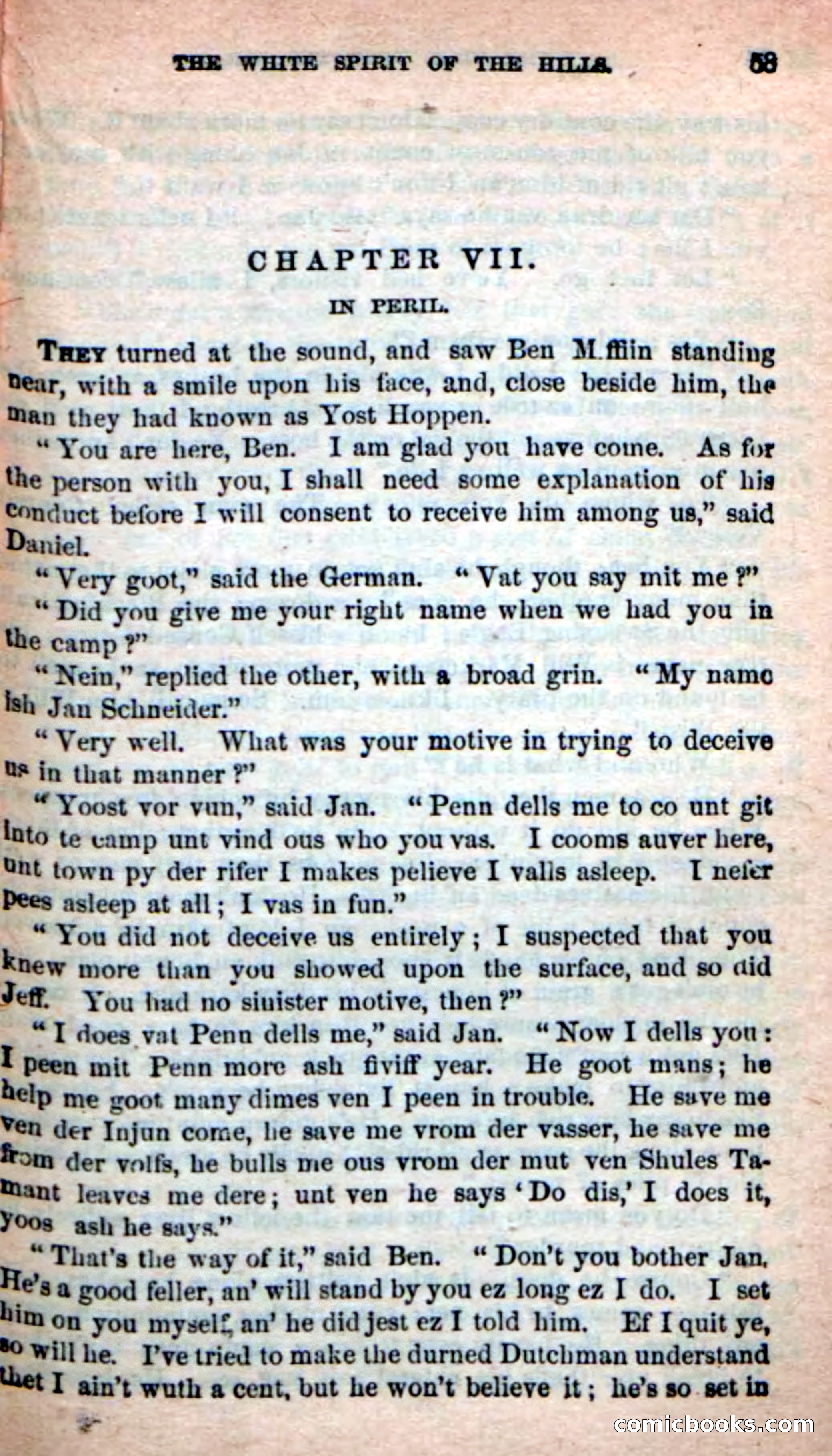 Beadle's New Dime Novels: Indian Joe, the Guide — page 49 of 100