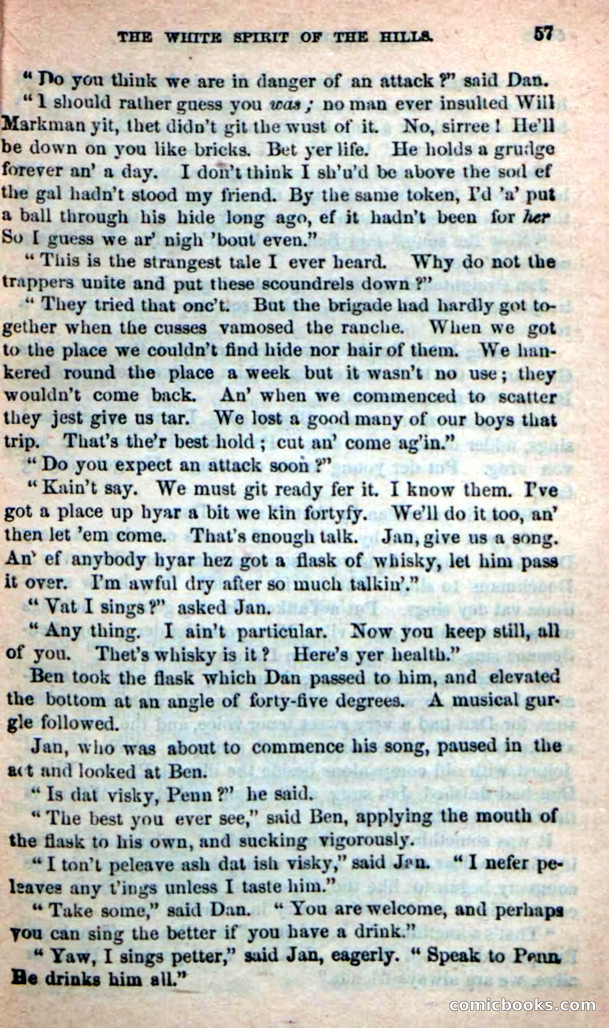 Beadle's New Dime Novels: Indian Joe, the Guide — page 53 of 100