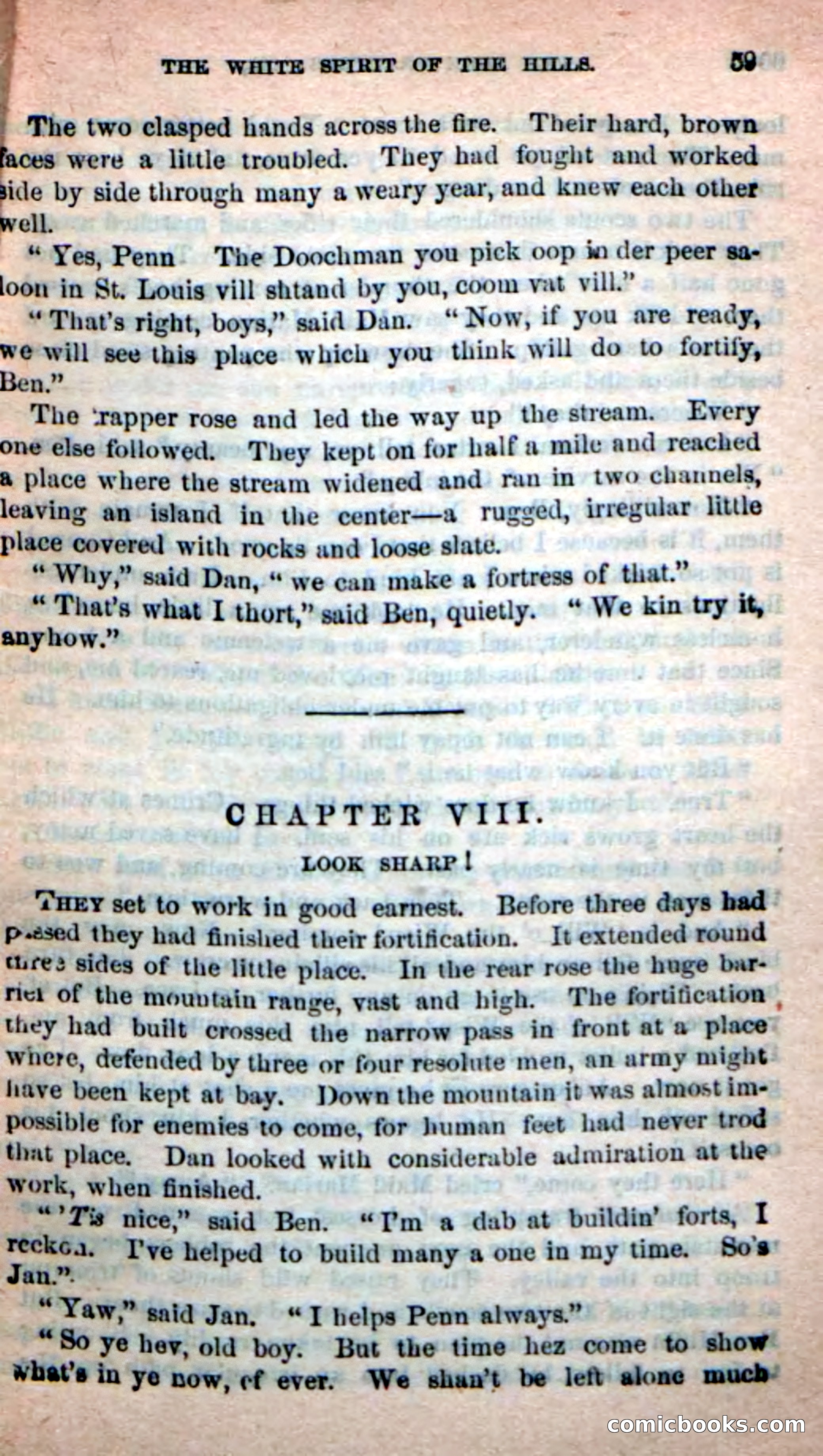 Beadle's New Dime Novels: Indian Joe, the Guide — page 55 of 100