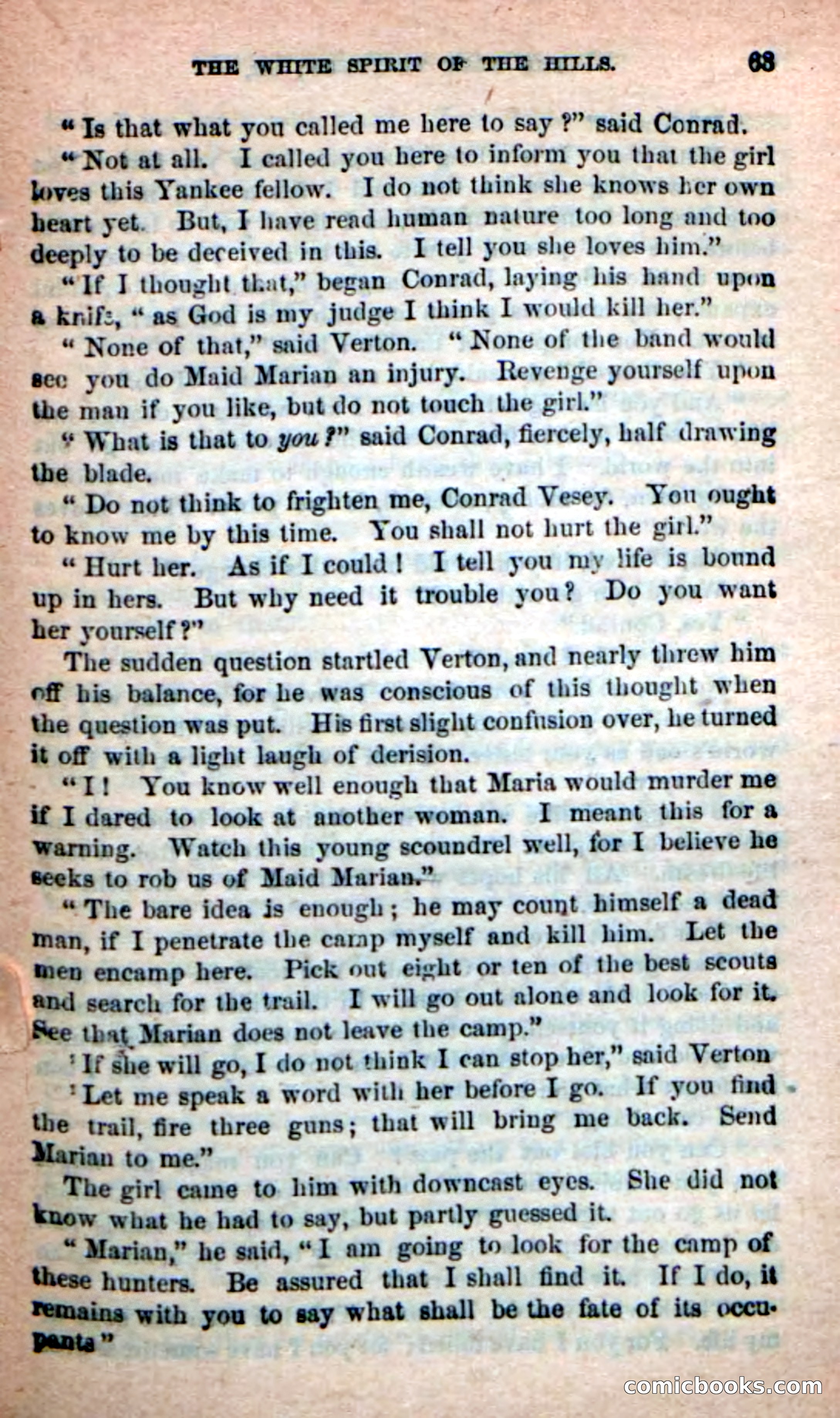 Beadle's New Dime Novels: Indian Joe, the Guide — page 59 of 100
