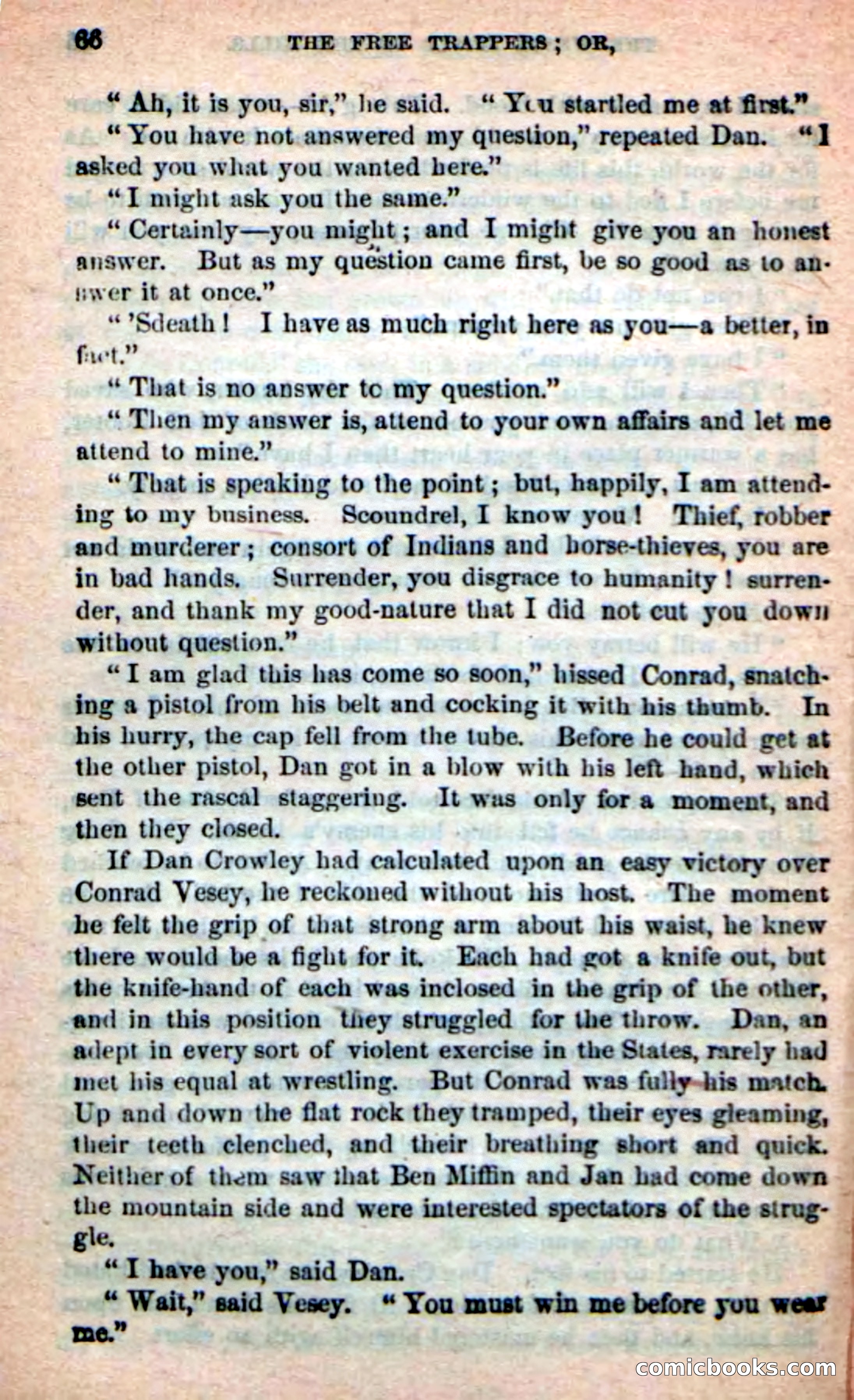Beadle's New Dime Novels: Indian Joe, the Guide — page 62 of 100