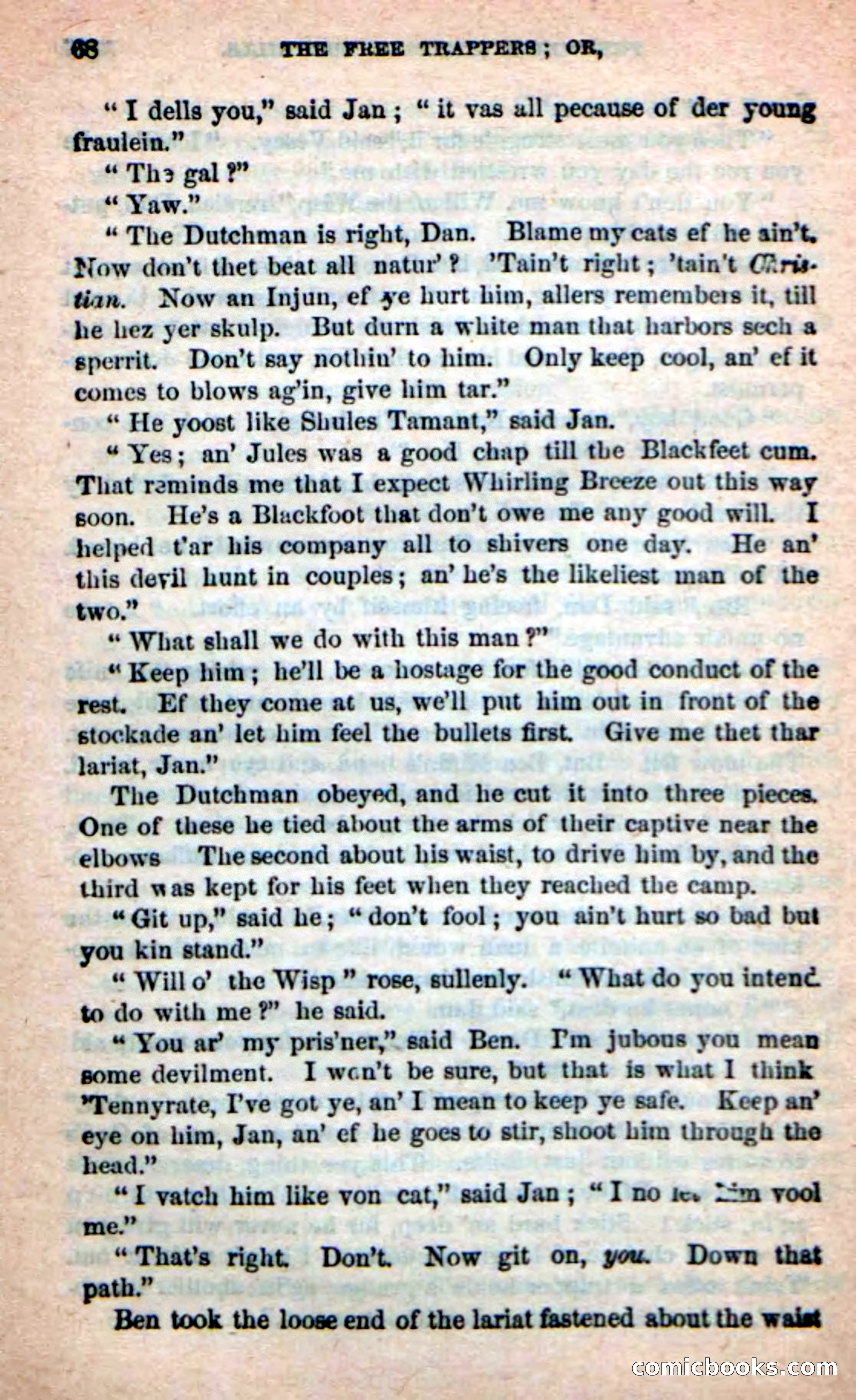 Beadle's New Dime Novels: Indian Joe, the Guide — page 64 of 100