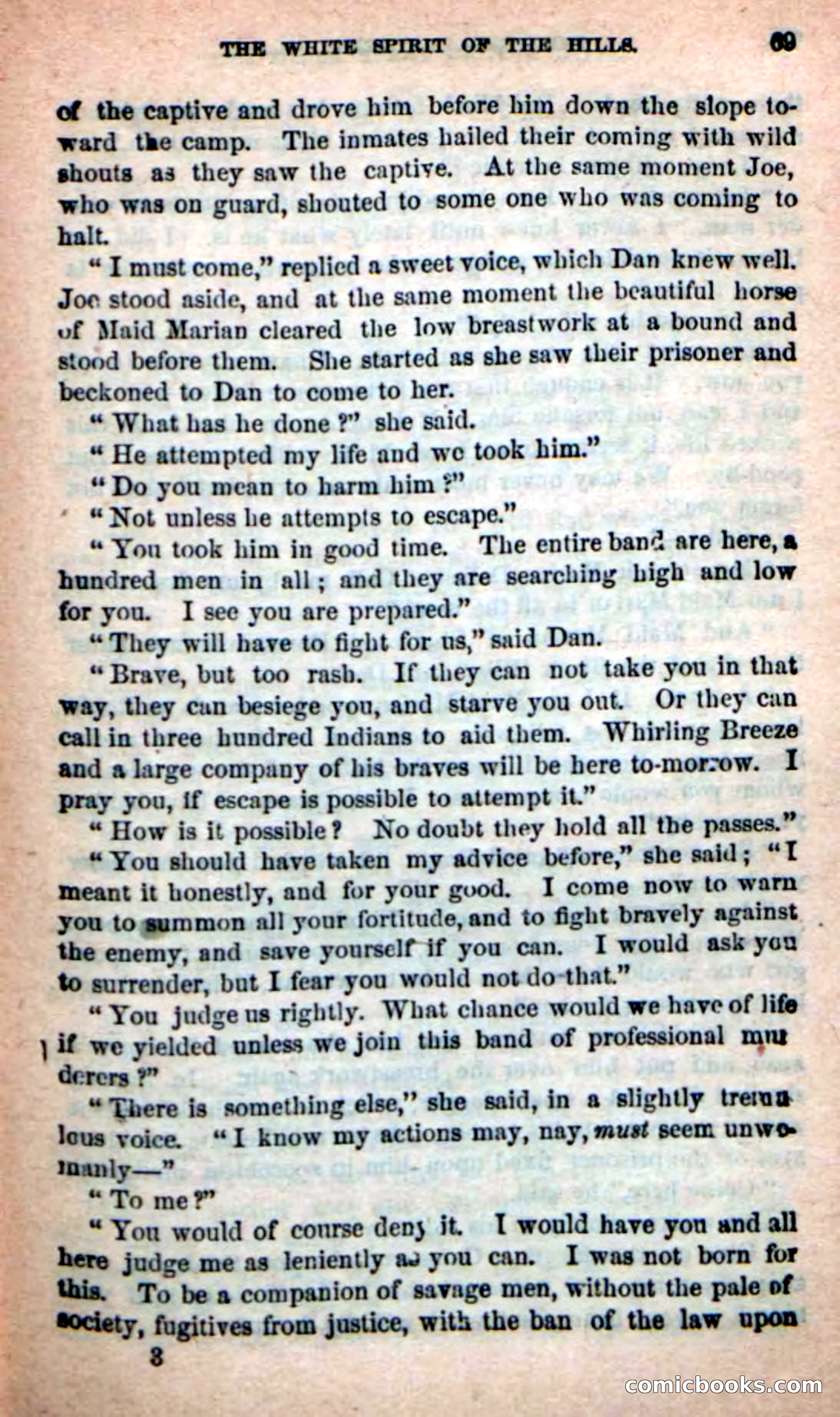 Beadle's New Dime Novels: Indian Joe, the Guide — page 65 of 100