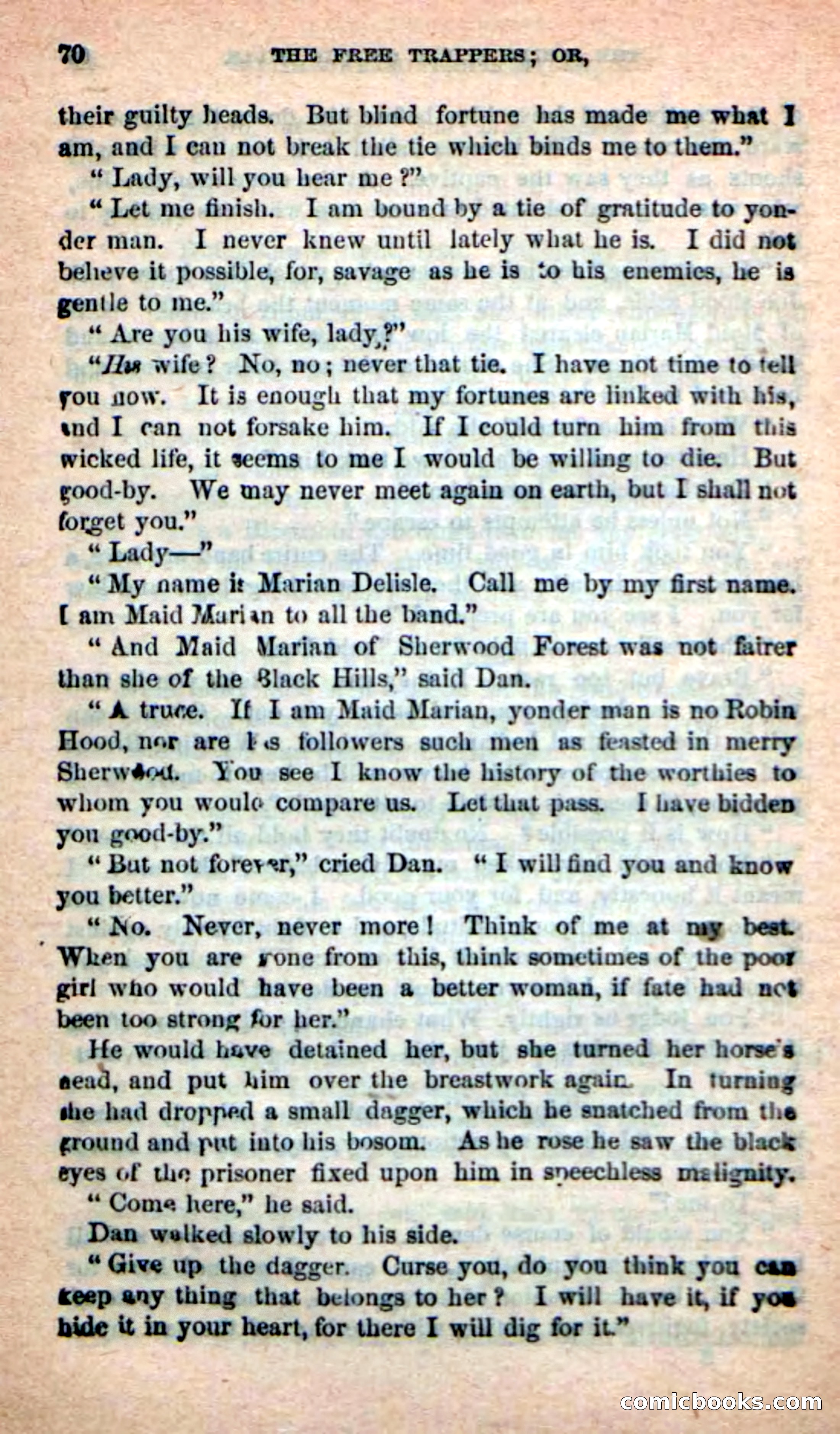 Beadle's New Dime Novels: Indian Joe, the Guide — page 66 of 100