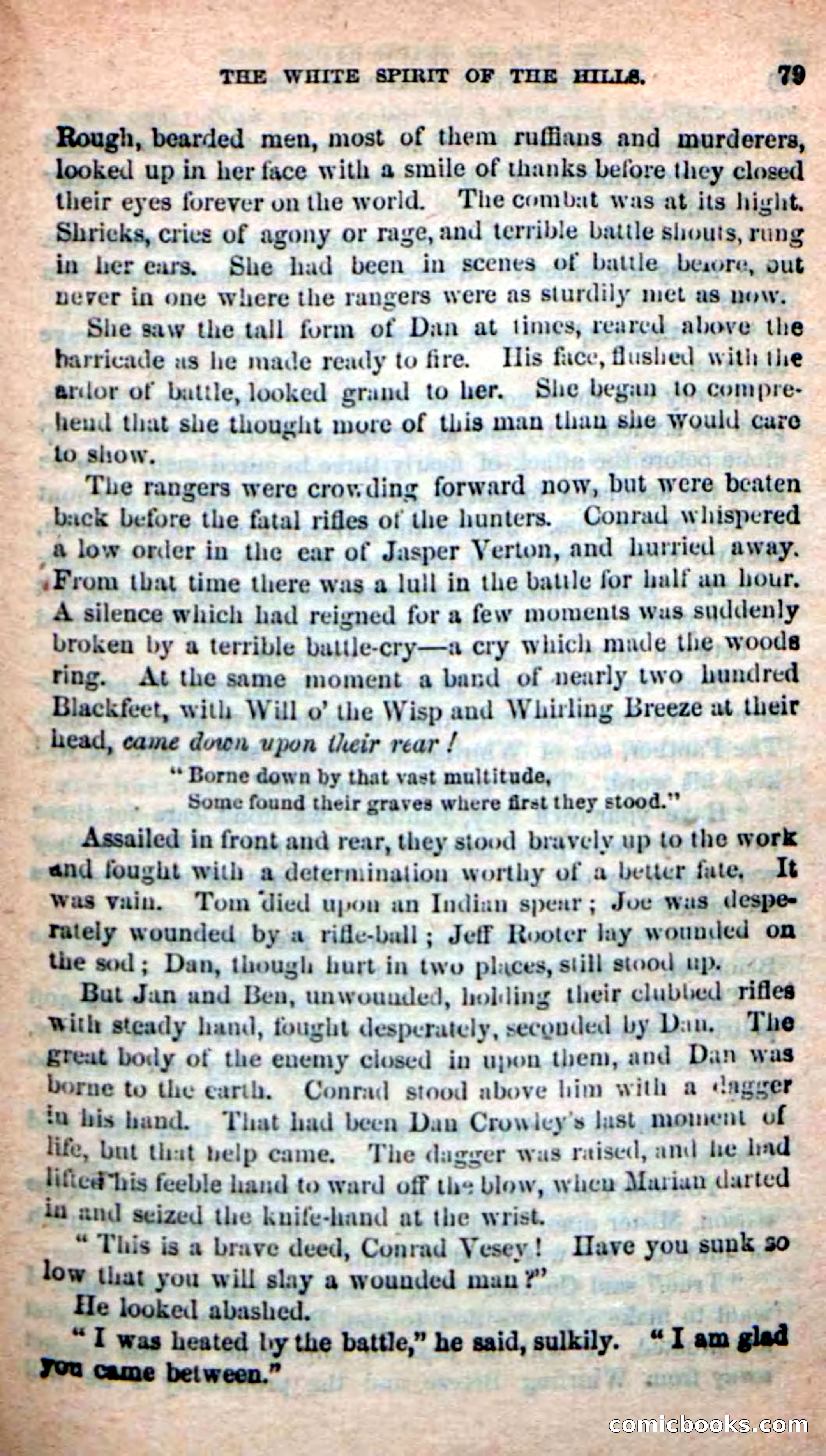 Beadle's New Dime Novels: Indian Joe, the Guide — page 75 of 100