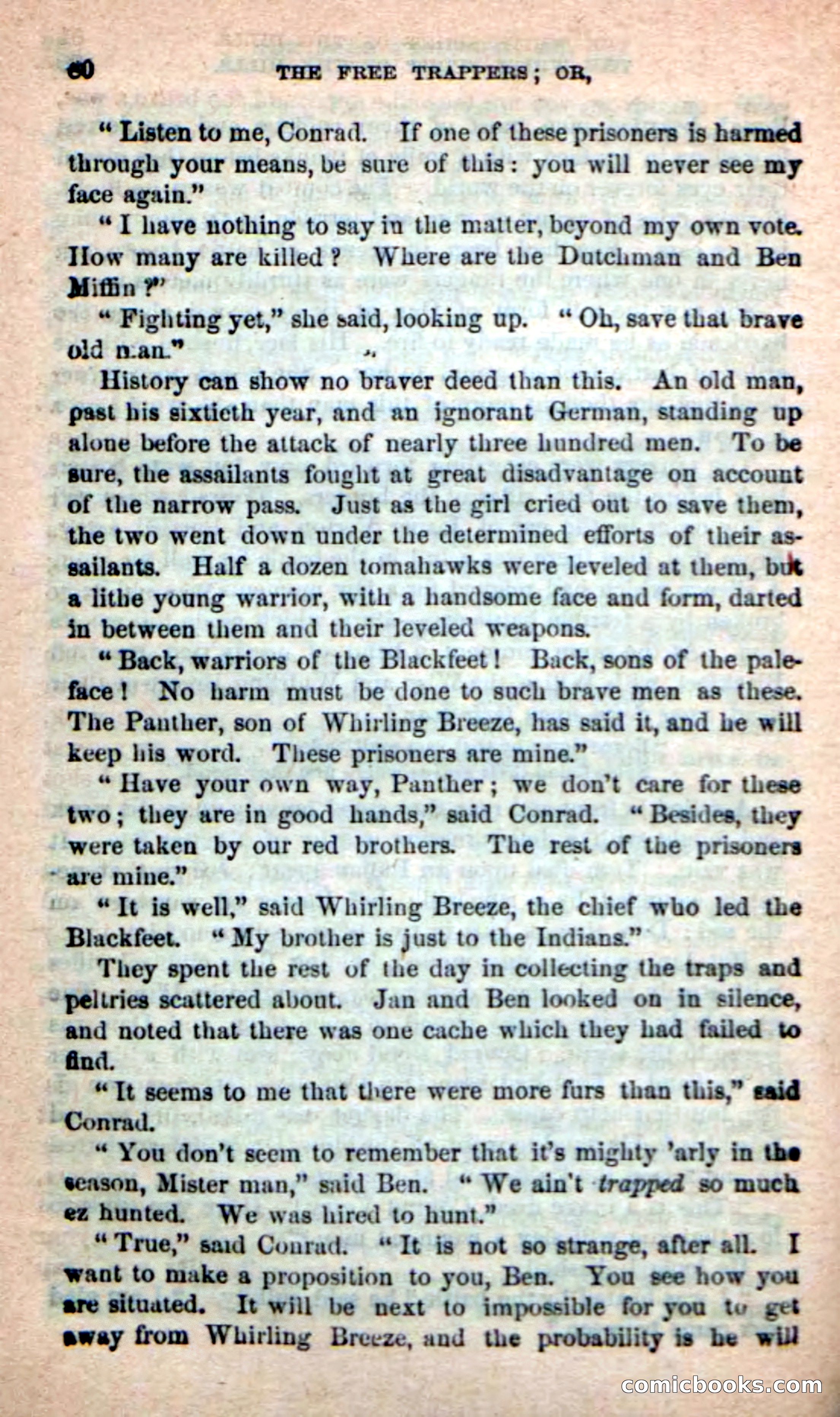 Beadle's New Dime Novels: Indian Joe, the Guide — page 76 of 100