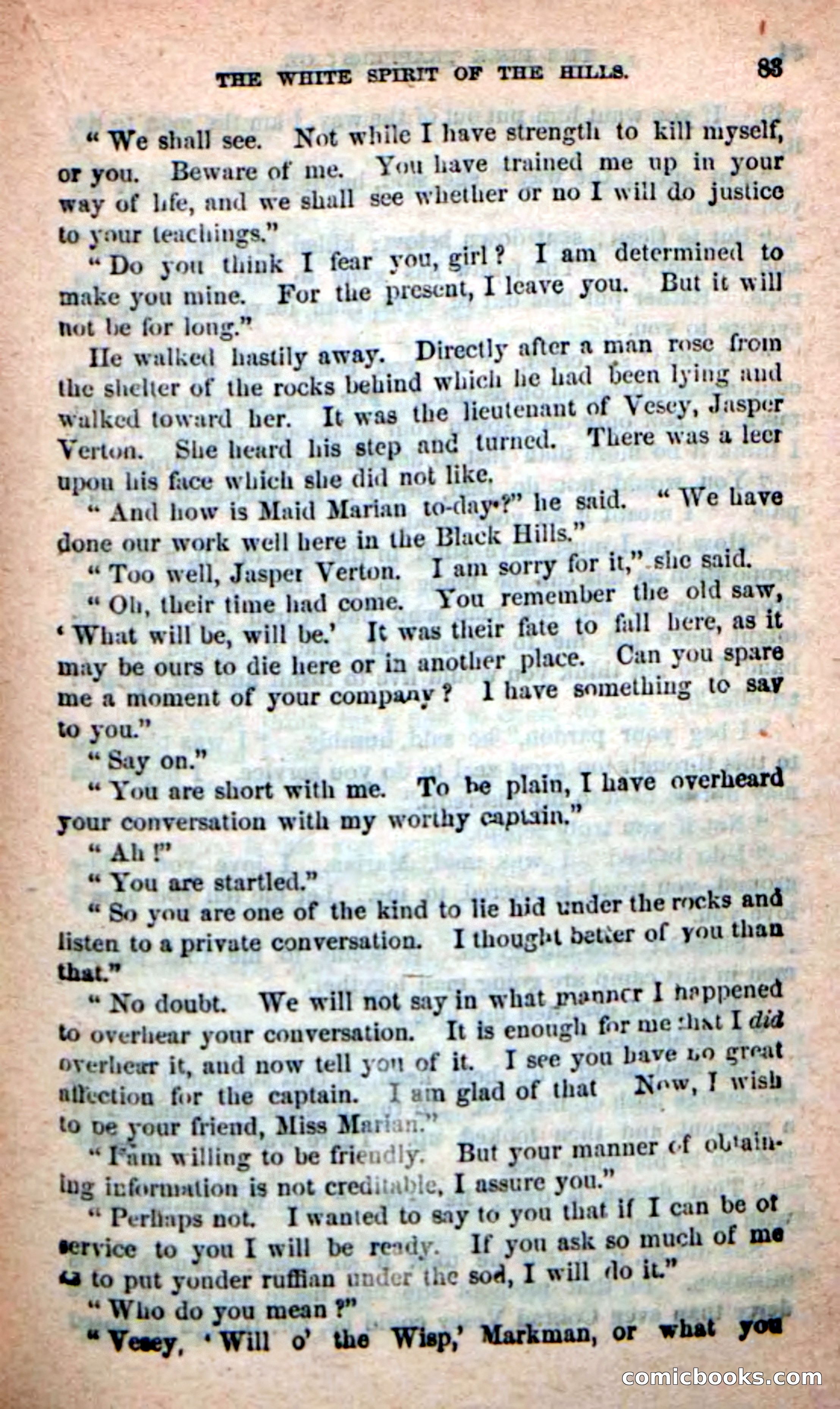 Beadle's New Dime Novels: Indian Joe, the Guide — page 79 of 100