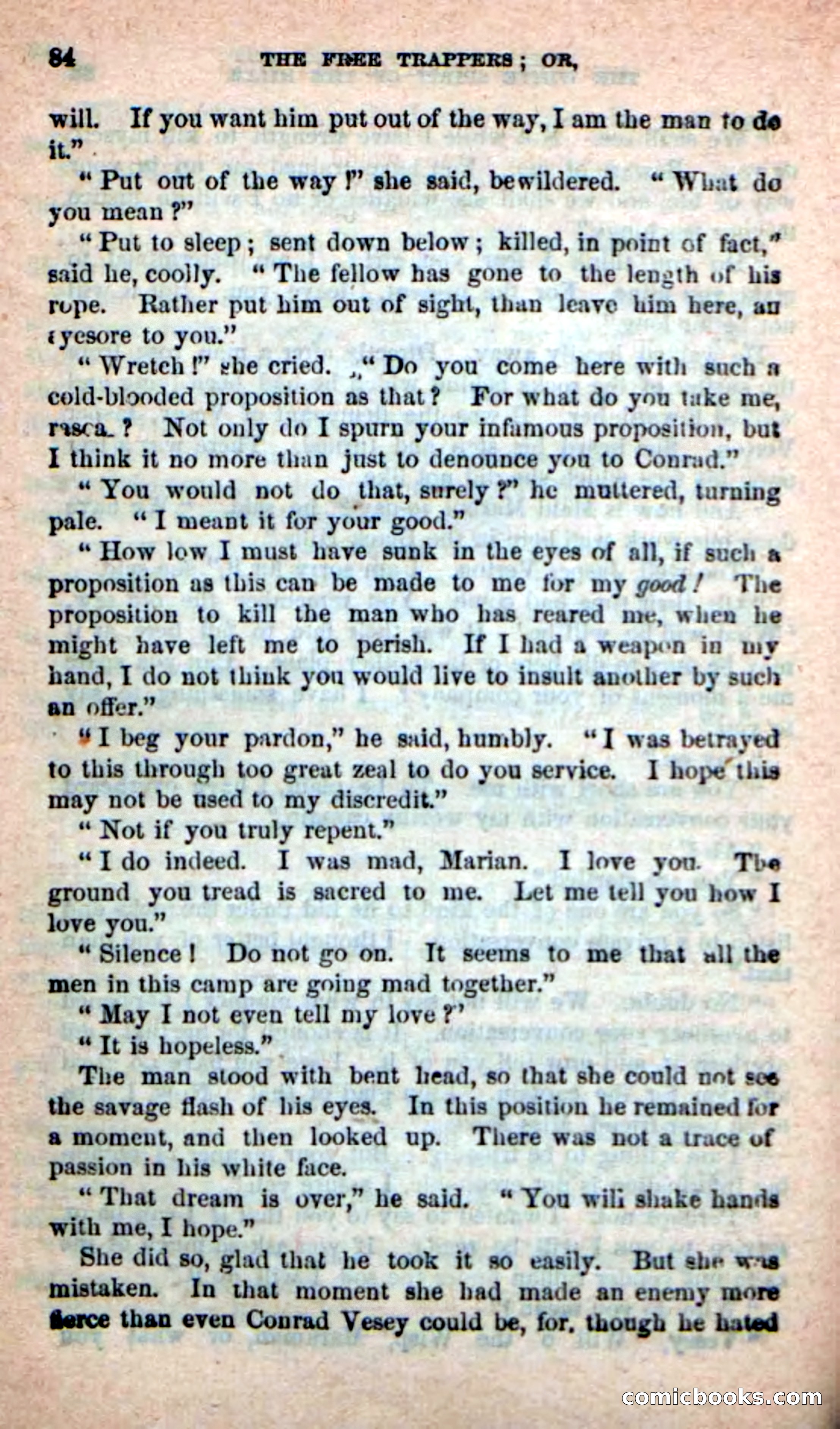 Beadle's New Dime Novels: Indian Joe, the Guide — page 80 of 100