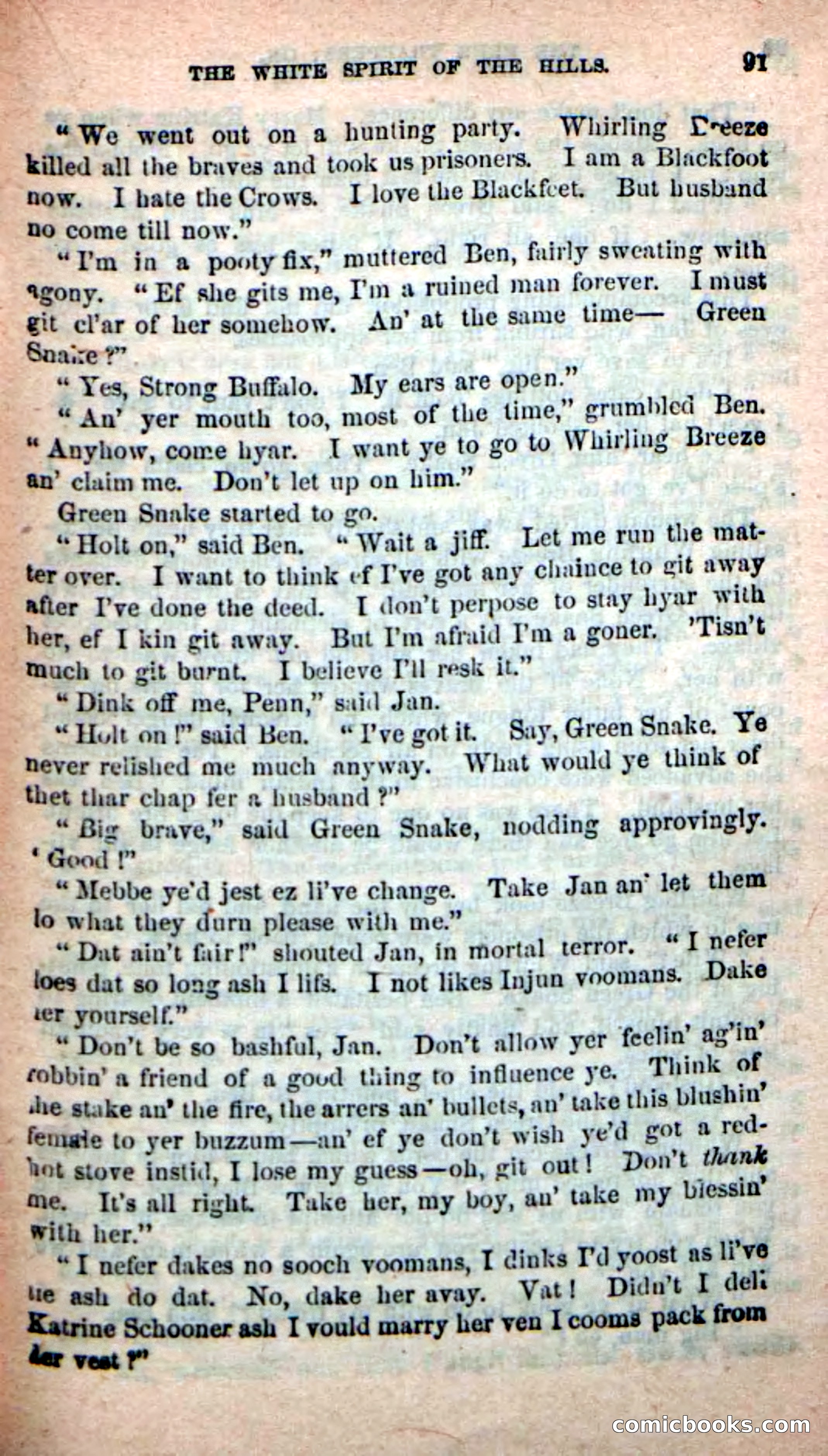 Beadle's New Dime Novels: Indian Joe, the Guide — page 87 of 100