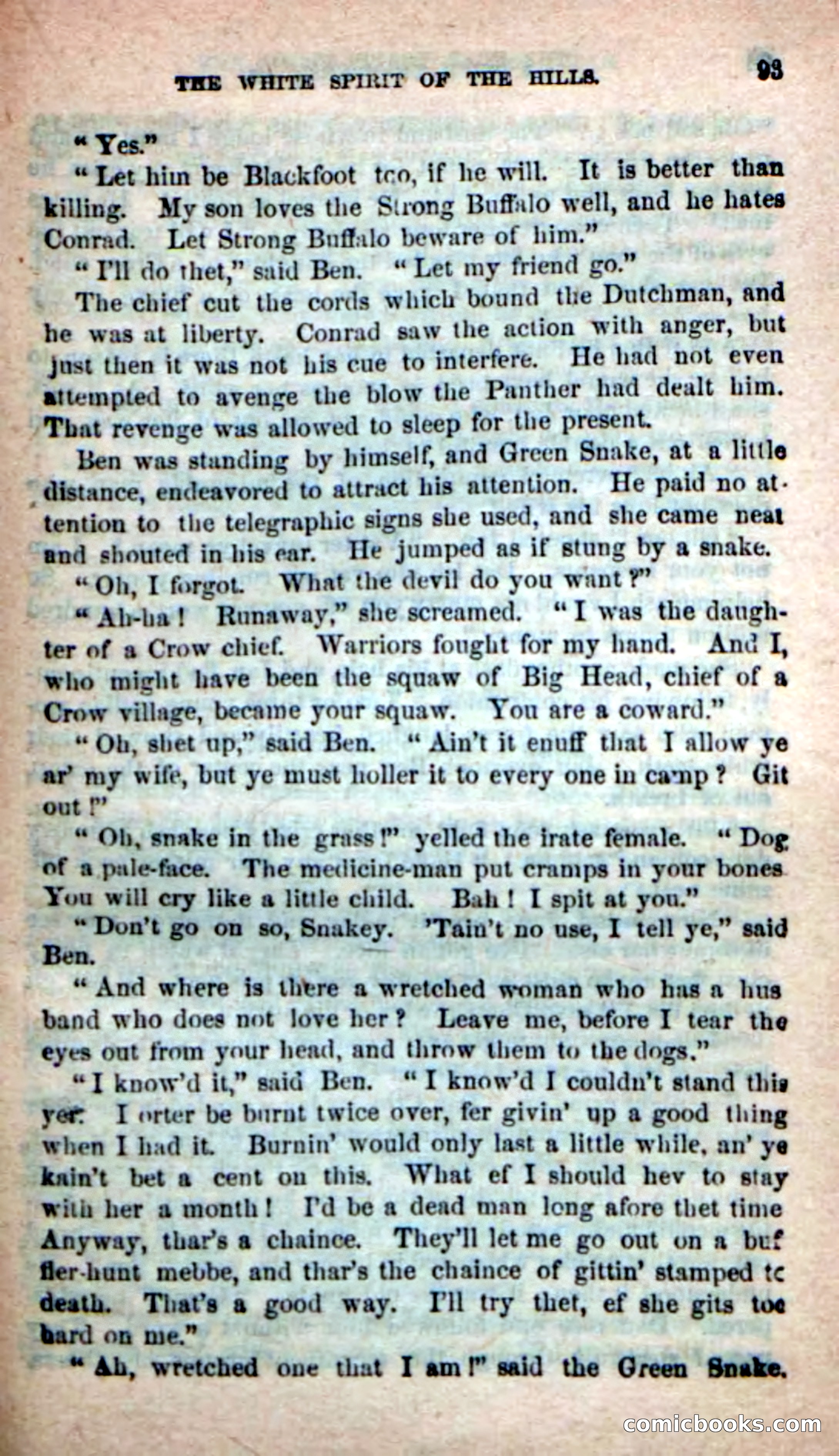 Beadle's New Dime Novels: Indian Joe, the Guide — page 89 of 100