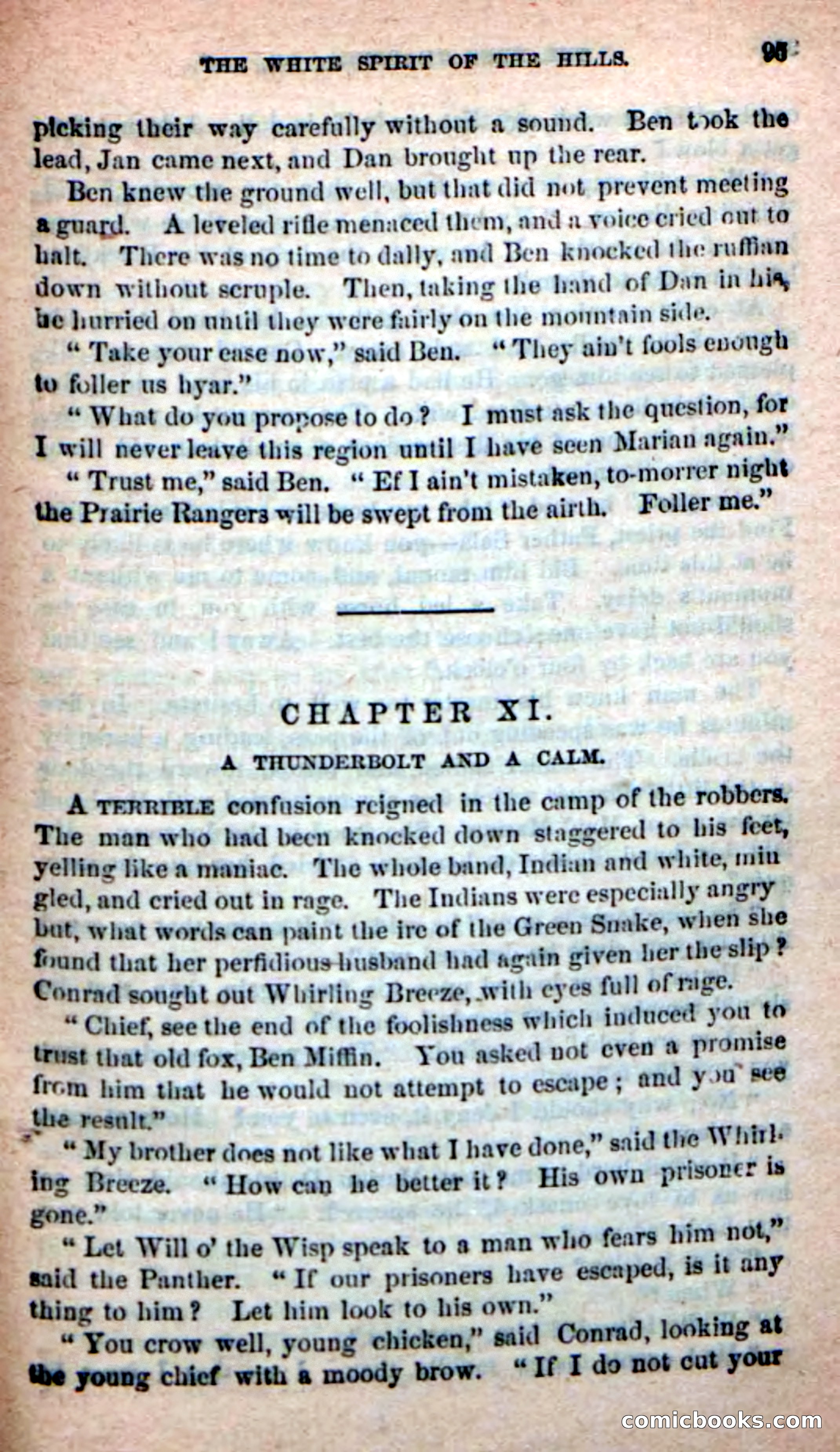 Beadle's New Dime Novels: Indian Joe, the Guide — page 91 of 100