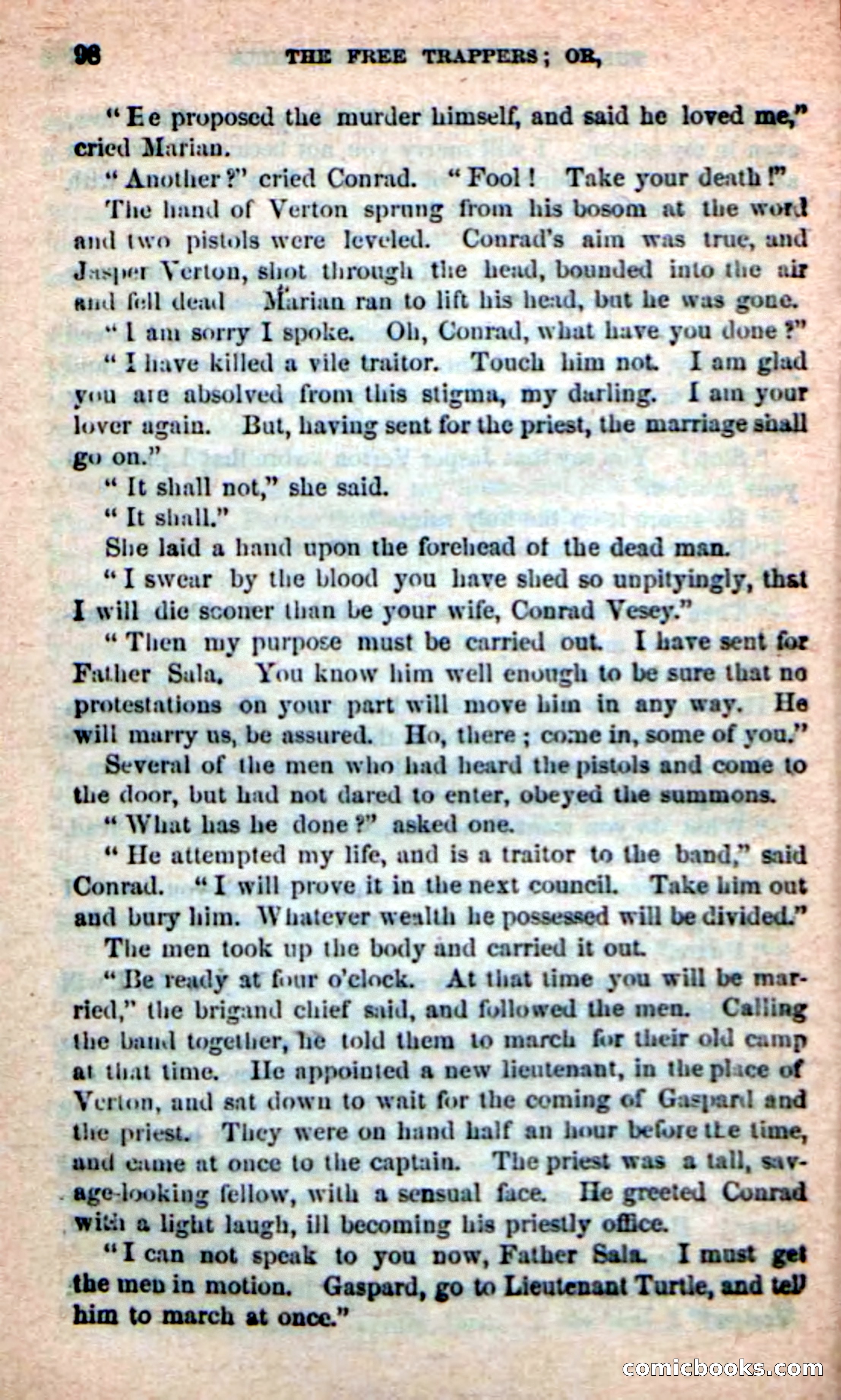 Beadle's New Dime Novels: Indian Joe, the Guide — page 94 of 100