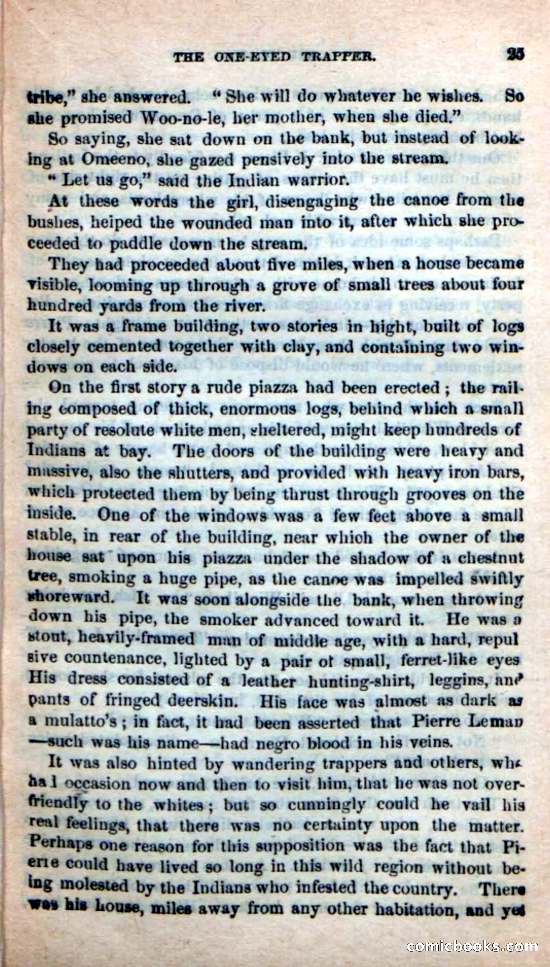 The One-Eyed Trapper — page 21 of 100