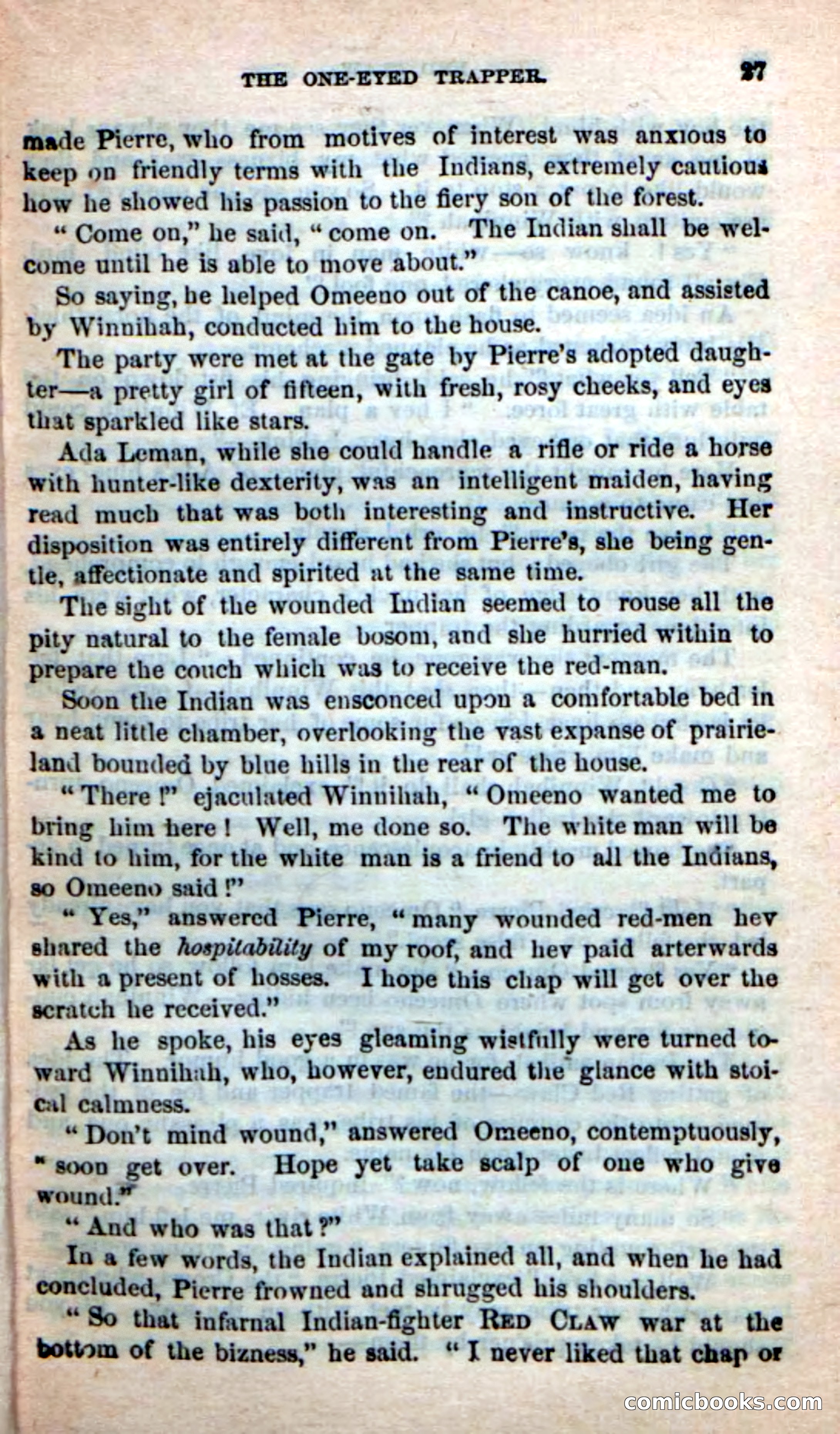 The One-Eyed Trapper — page 23 of 100