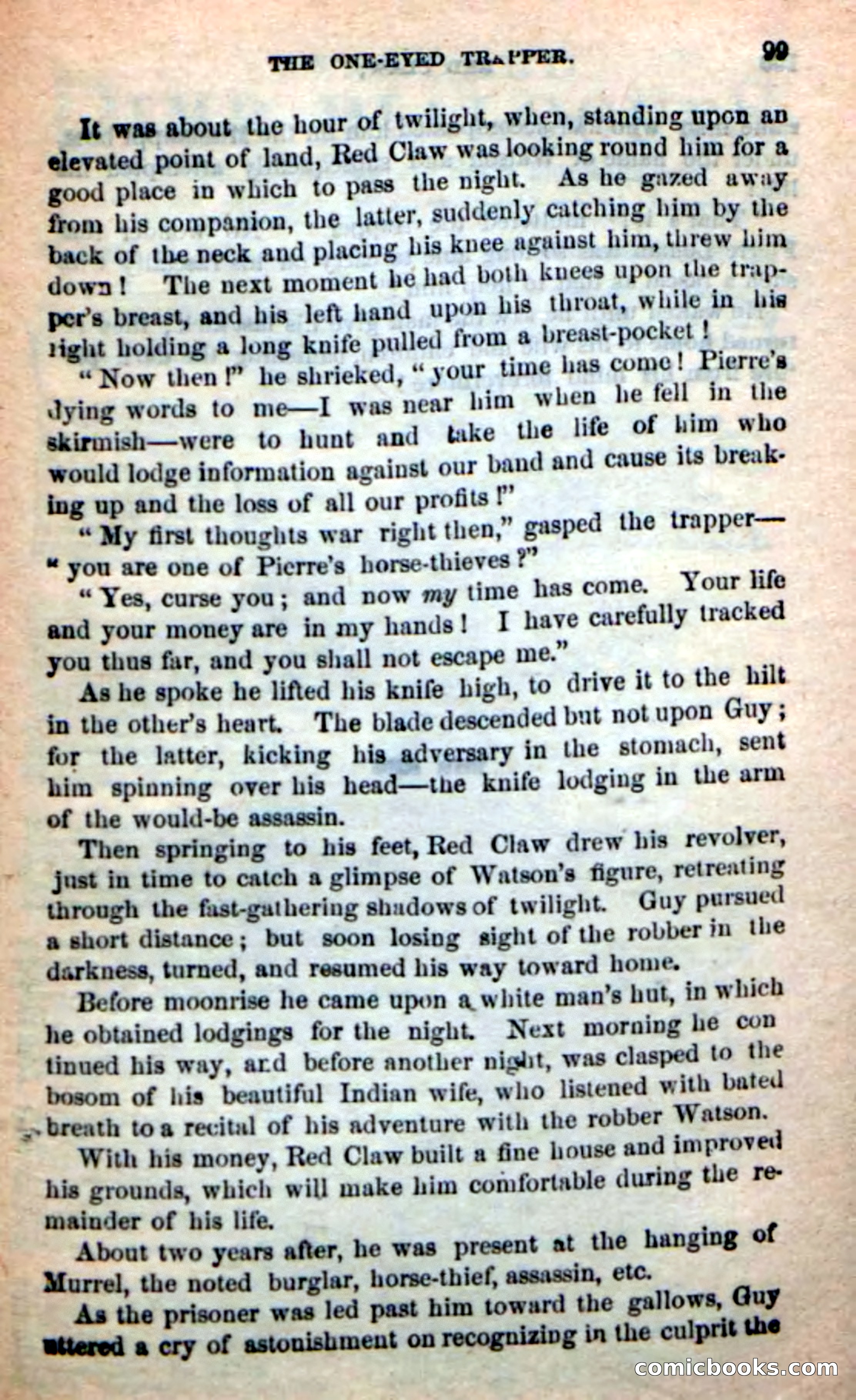 The One-Eyed Trapper — page 95 of 100