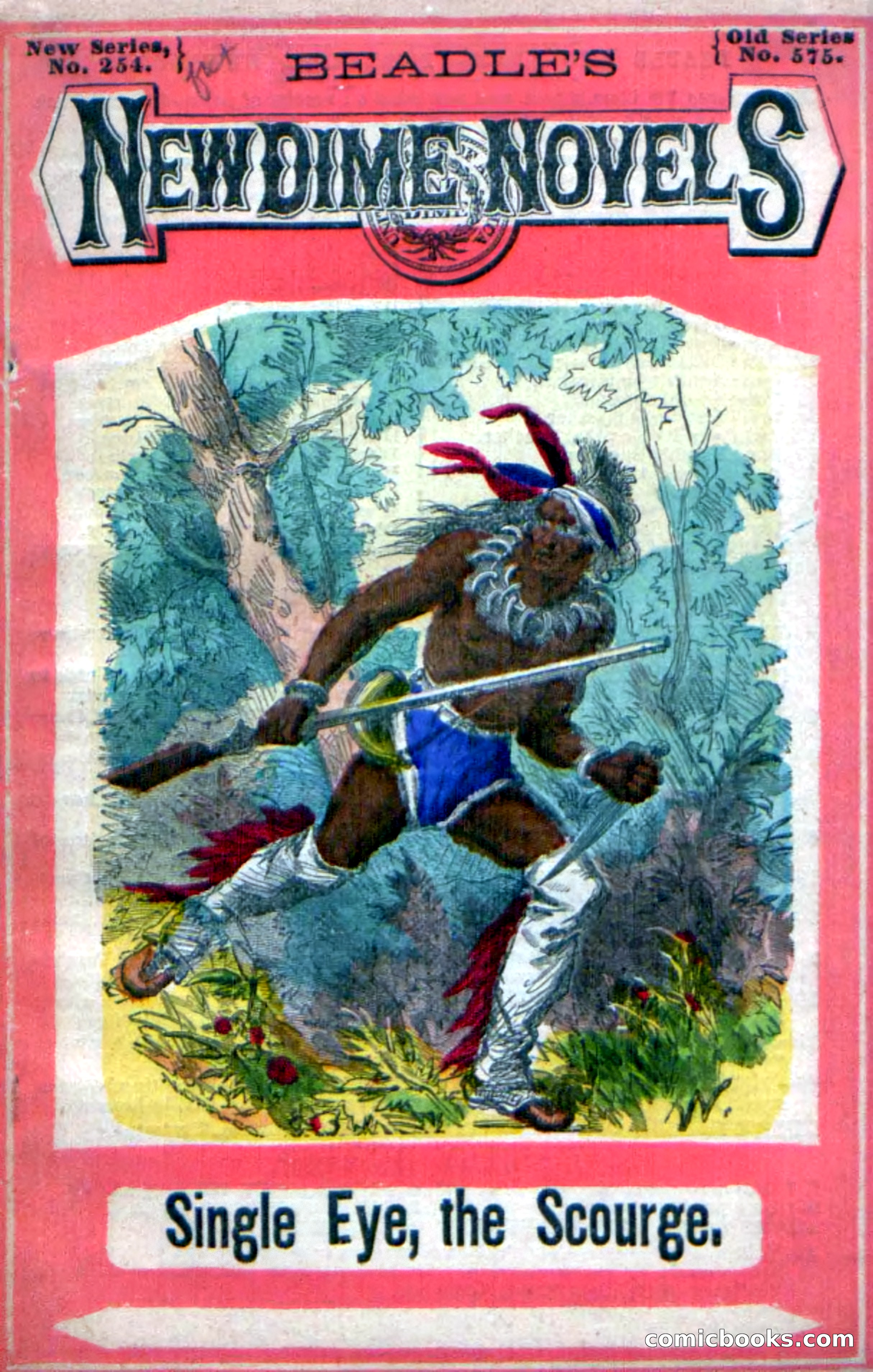 Beadle's New Dime Novels: Single Eye, the Scourge