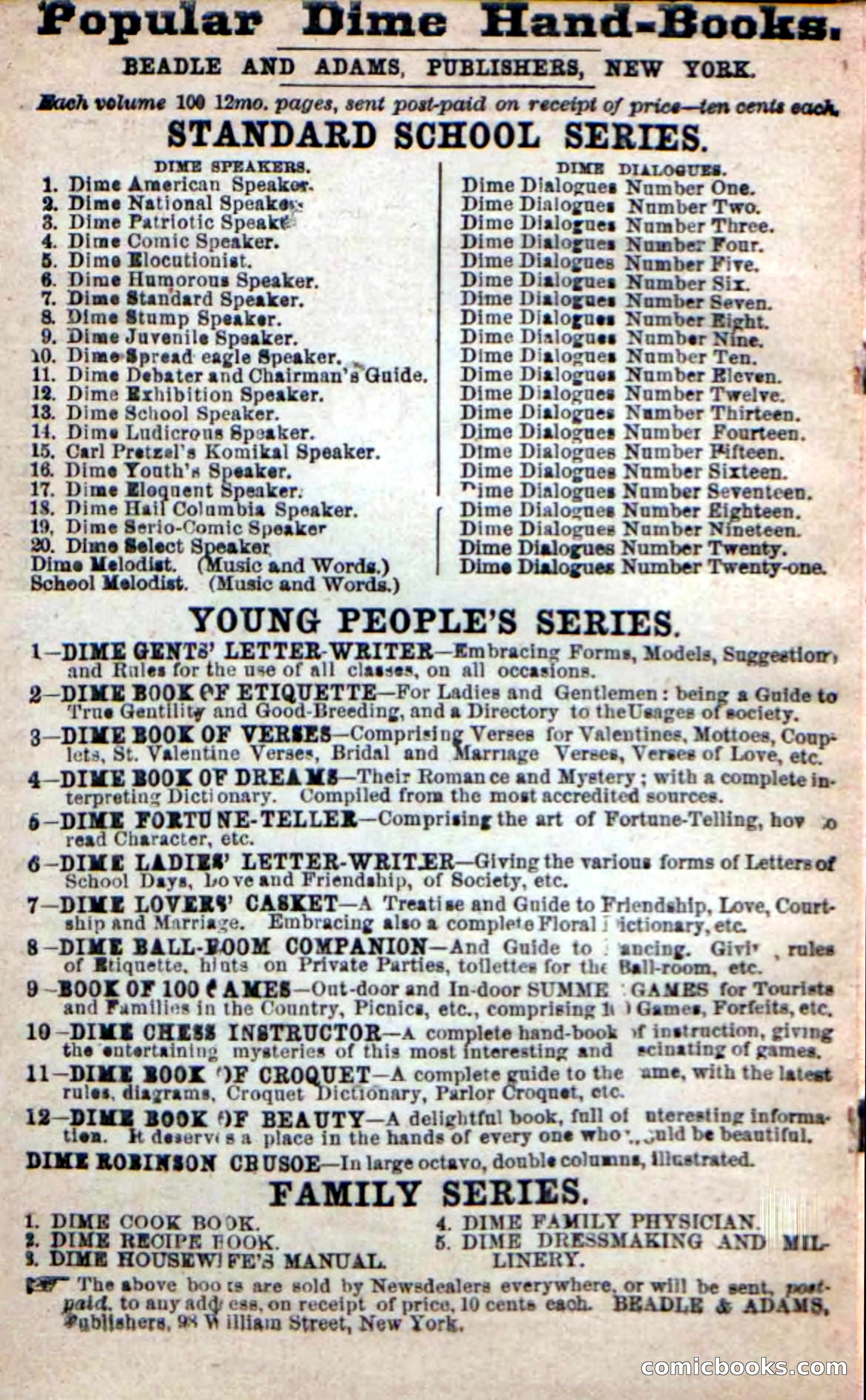 Beadle's New Dime Novels: Single Eye, the Scourge — page 2 of 100