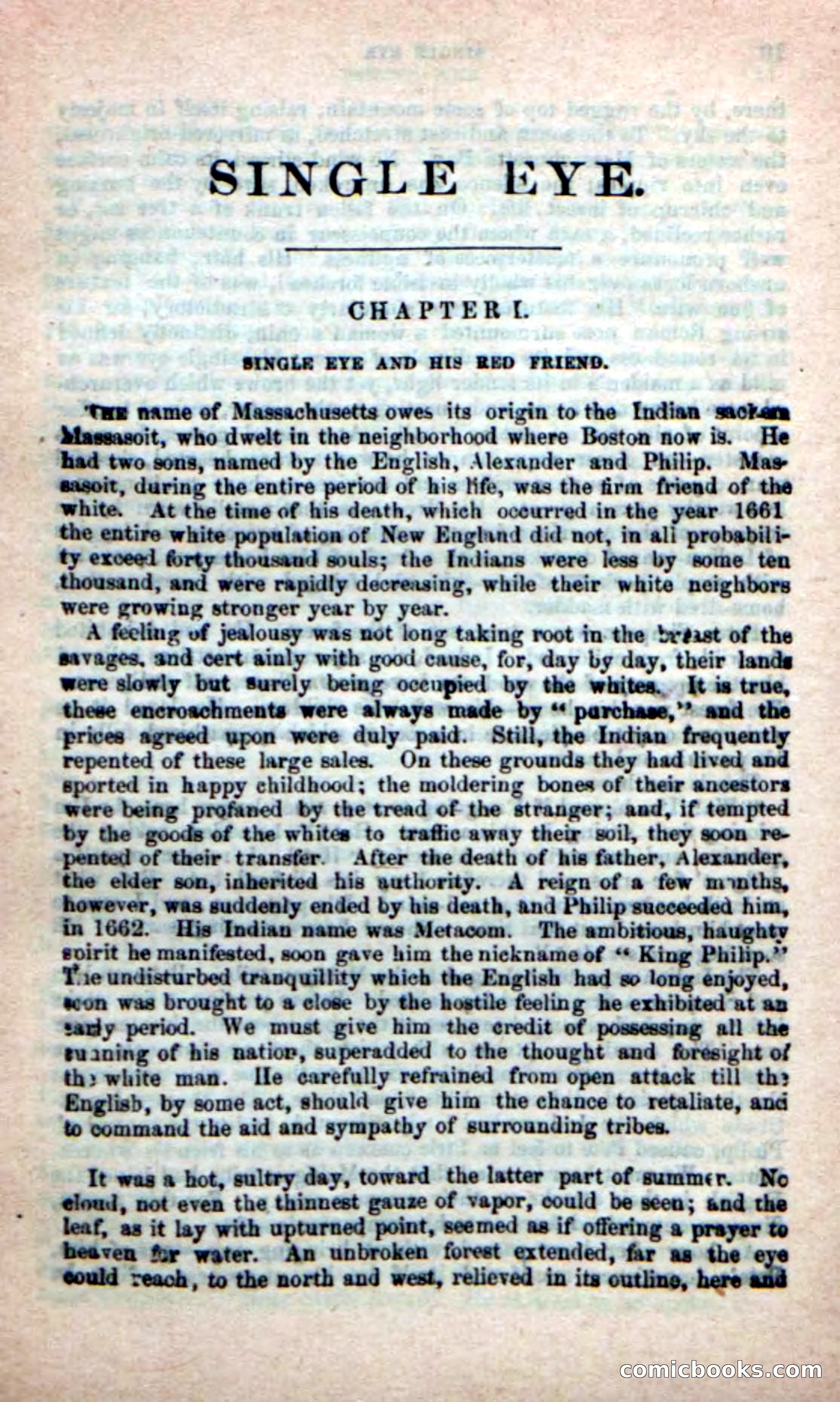 Beadle's New Dime Novels: Single Eye, the Scourge — page 5 of 100