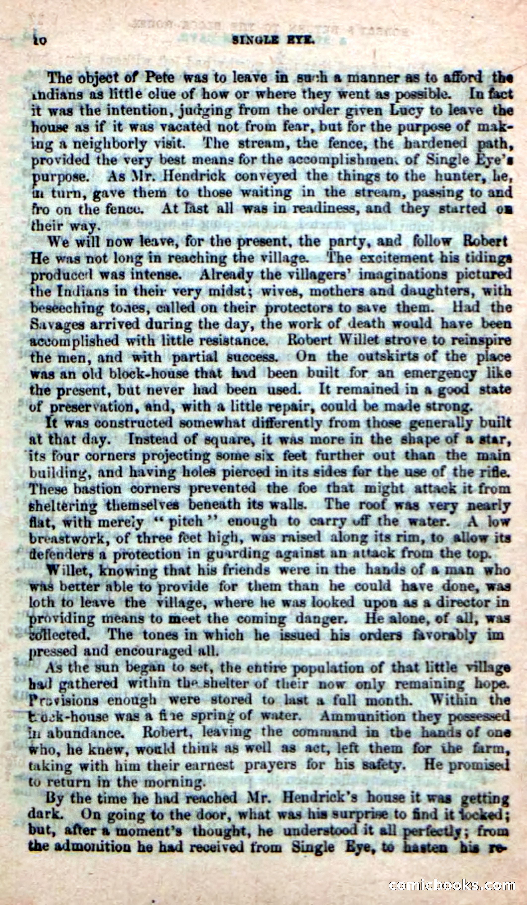 Beadle's New Dime Novels: Single Eye, the Scourge — page 12 of 100