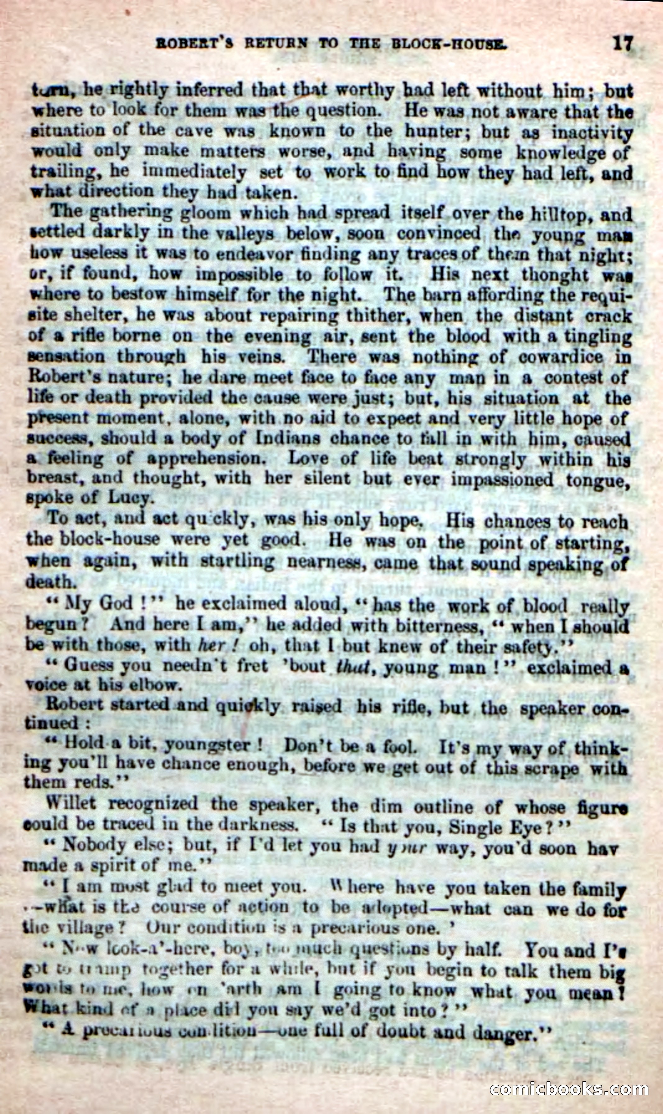 Beadle's New Dime Novels: Single Eye, the Scourge — page 13 of 100