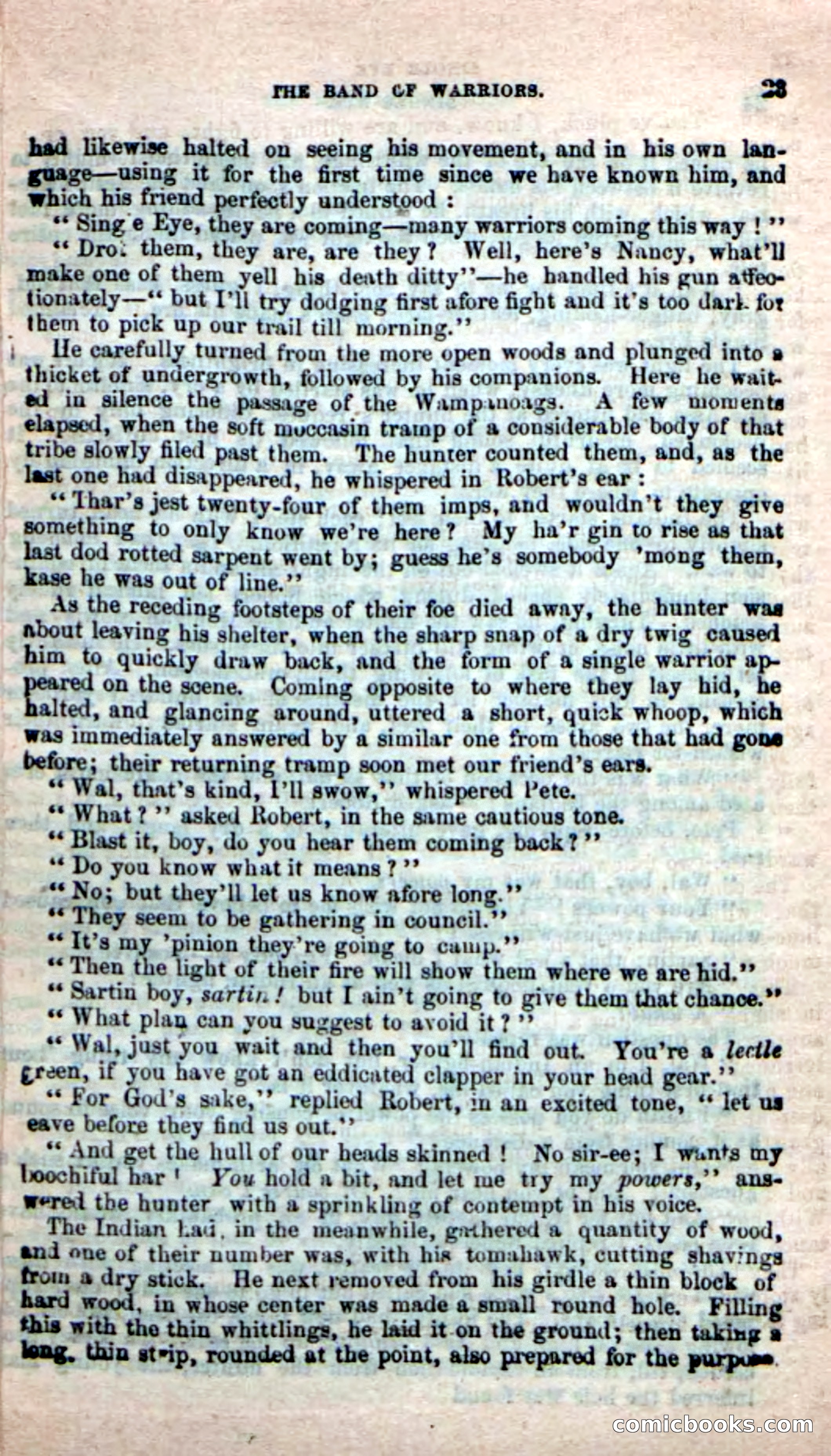 Beadle's New Dime Novels: Single Eye, the Scourge — page 19 of 100