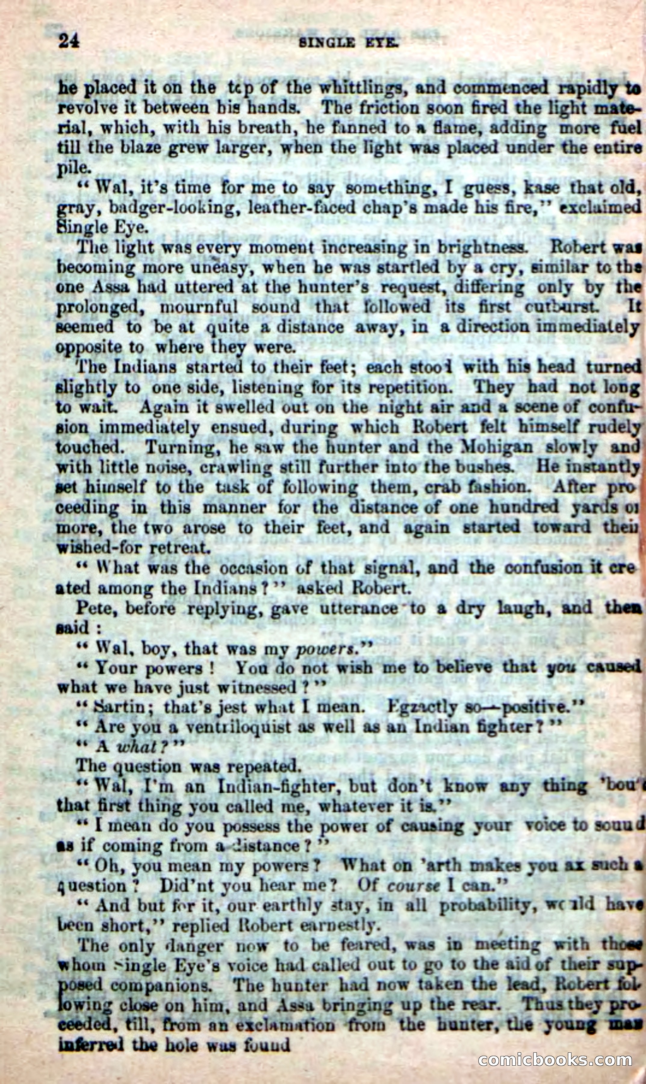 Beadle's New Dime Novels: Single Eye, the Scourge — page 20 of 100