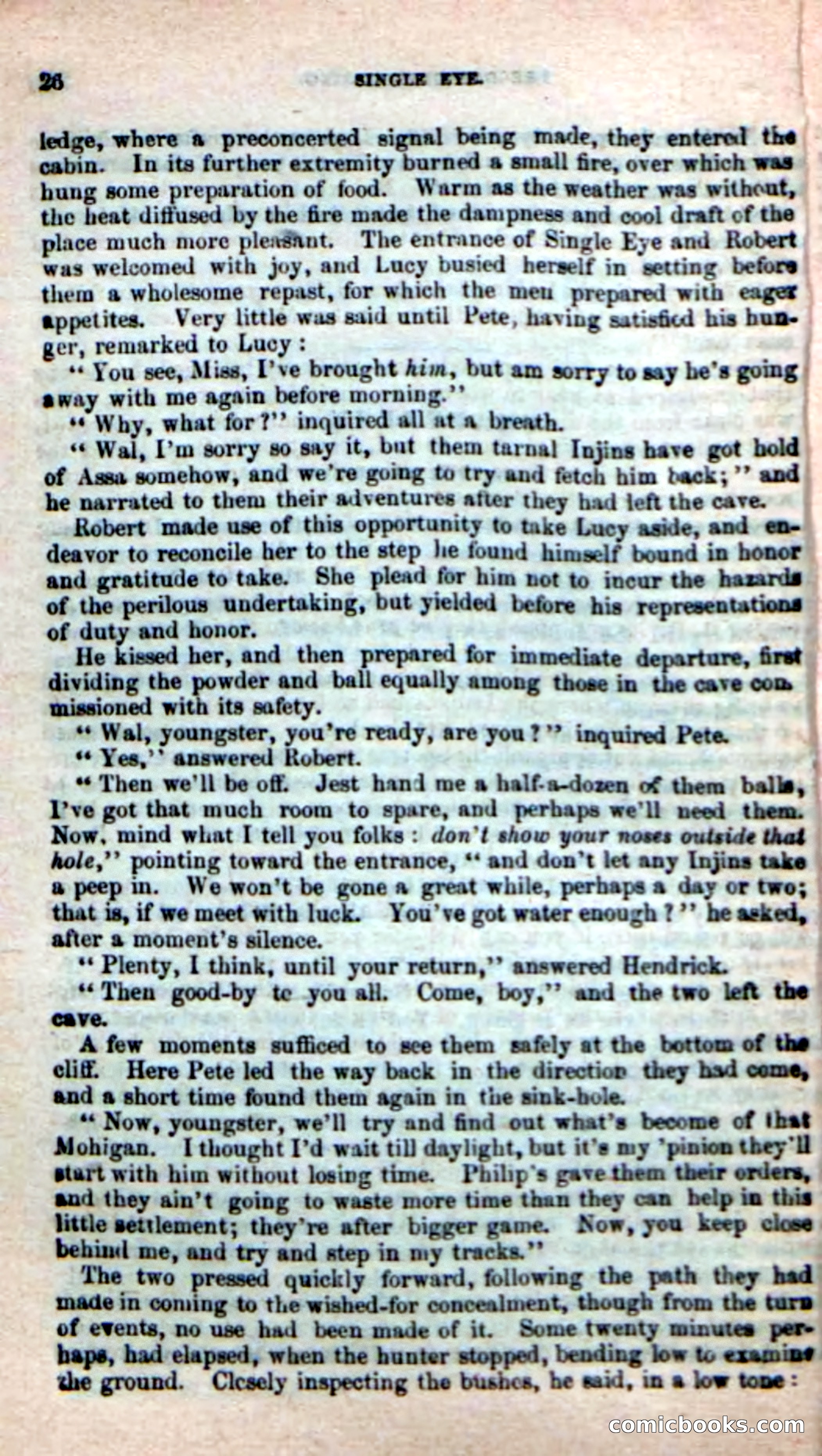 Beadle's New Dime Novels: Single Eye, the Scourge — page 22 of 100