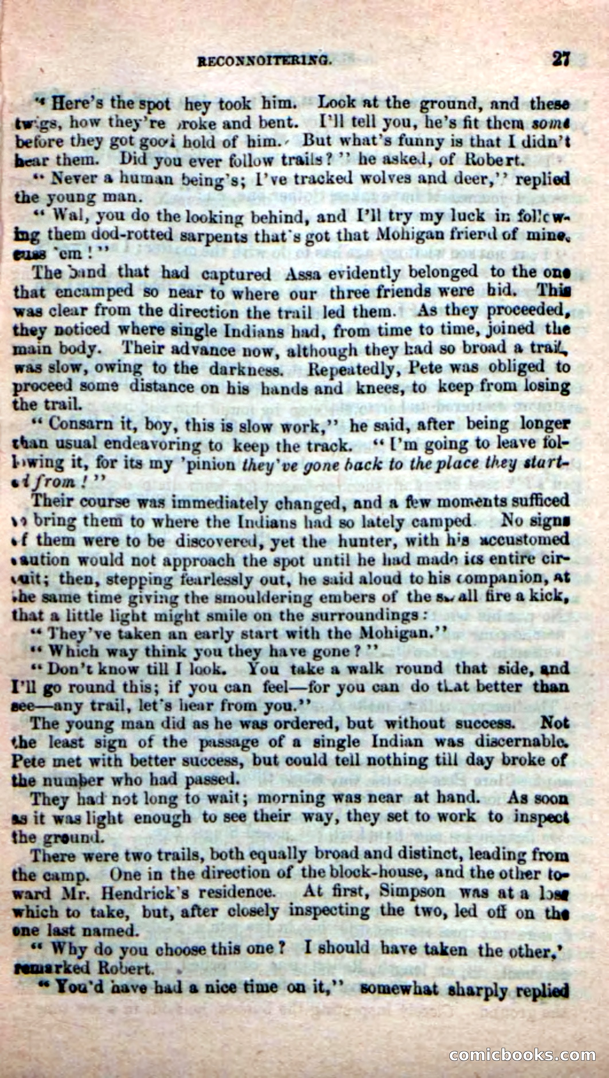 Beadle's New Dime Novels: Single Eye, the Scourge — page 23 of 100