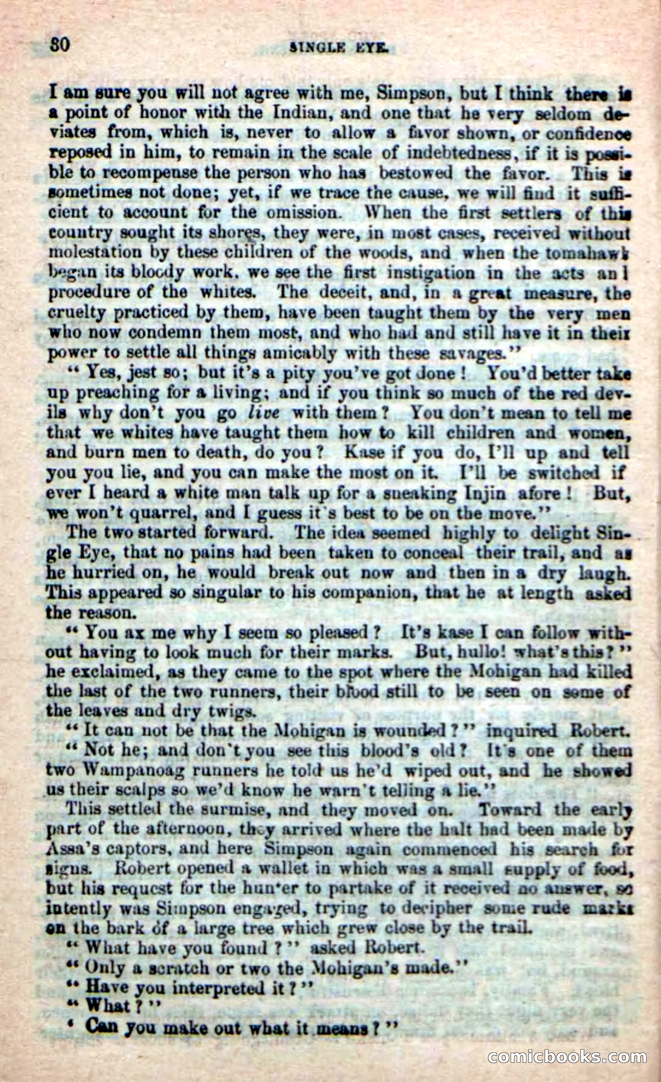Beadle's New Dime Novels: Single Eye, the Scourge — page 26 of 100