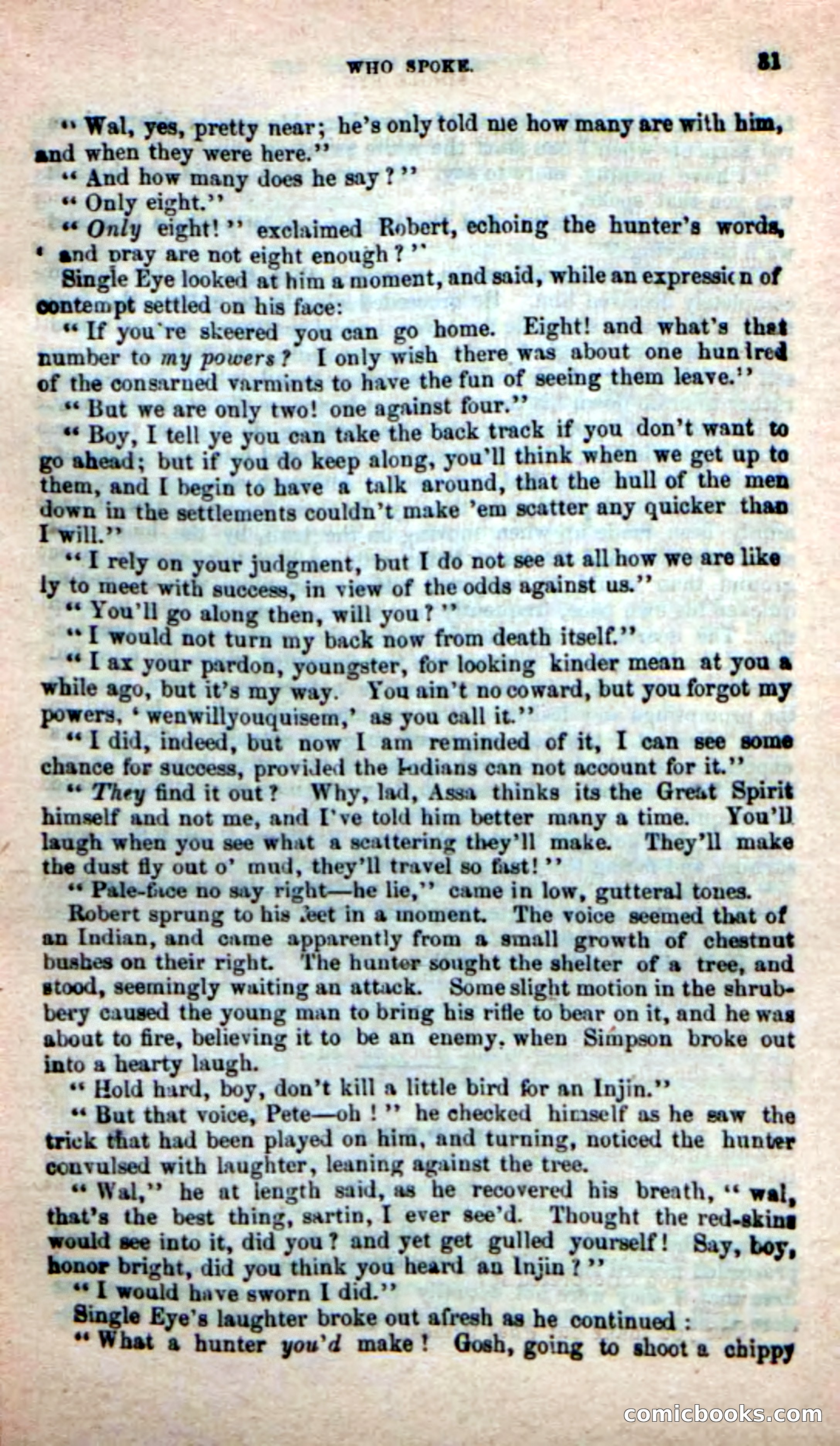 Beadle's New Dime Novels: Single Eye, the Scourge — page 27 of 100