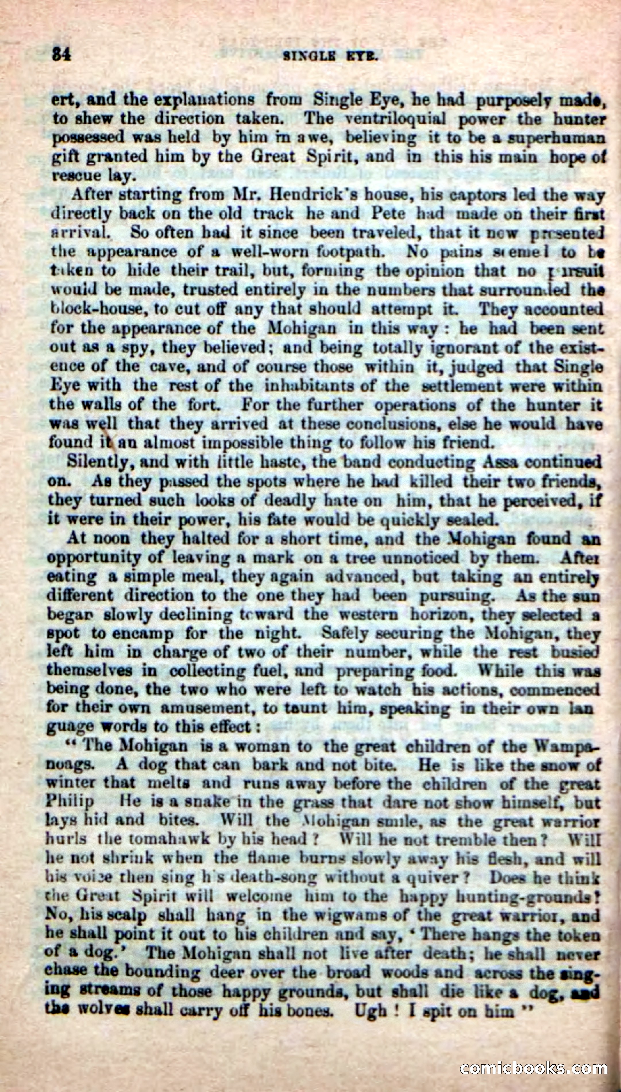 Beadle's New Dime Novels: Single Eye, the Scourge — page 30 of 100