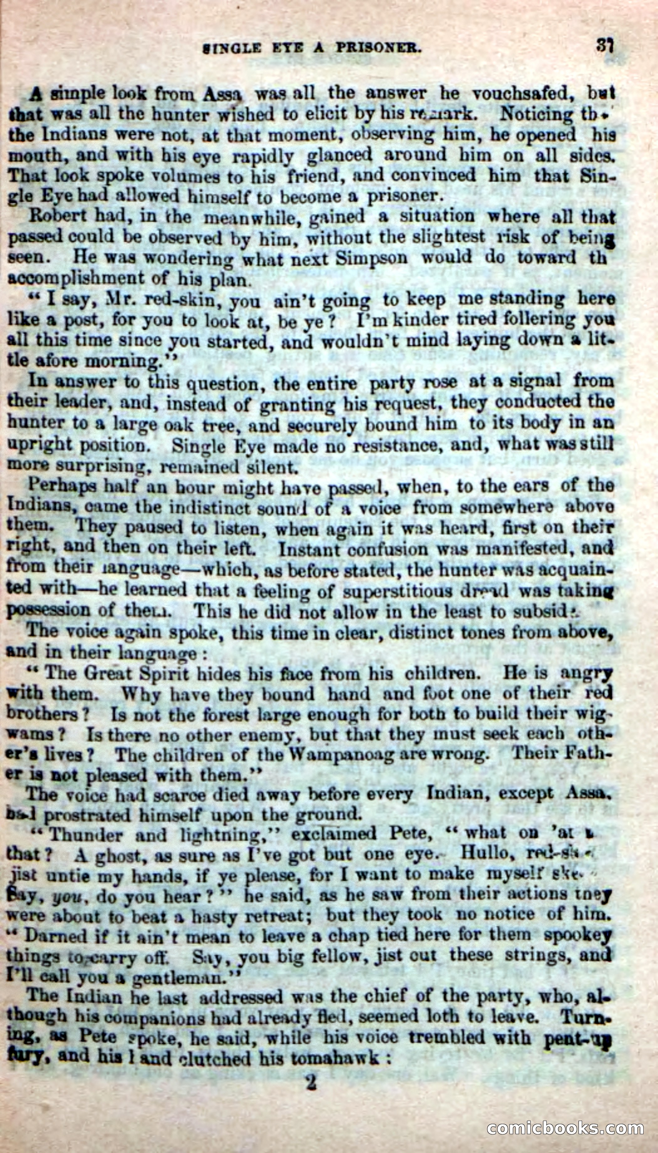 Beadle's New Dime Novels: Single Eye, the Scourge — page 33 of 100