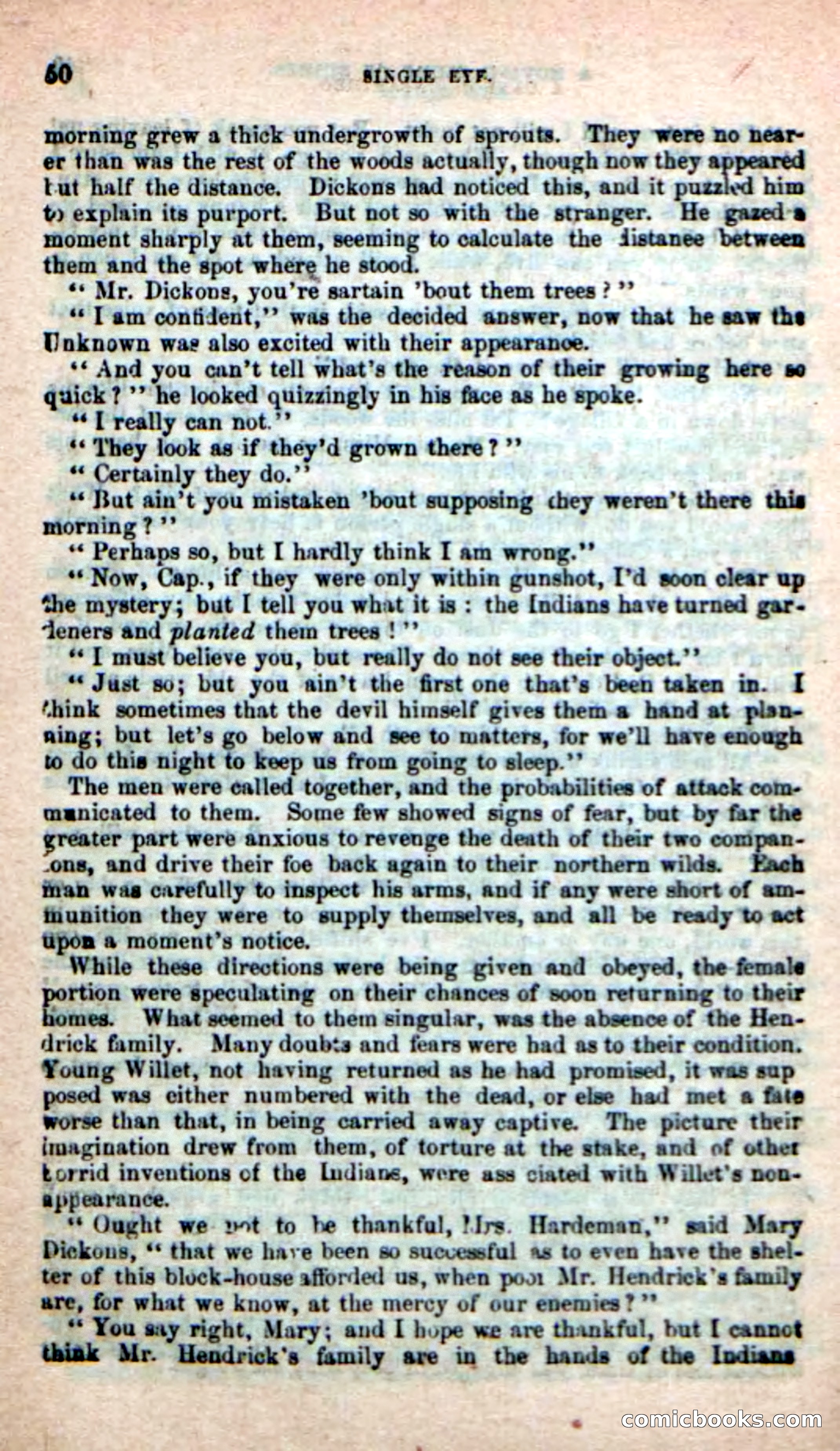 Beadle's New Dime Novels: Single Eye, the Scourge — page 46 of 100
