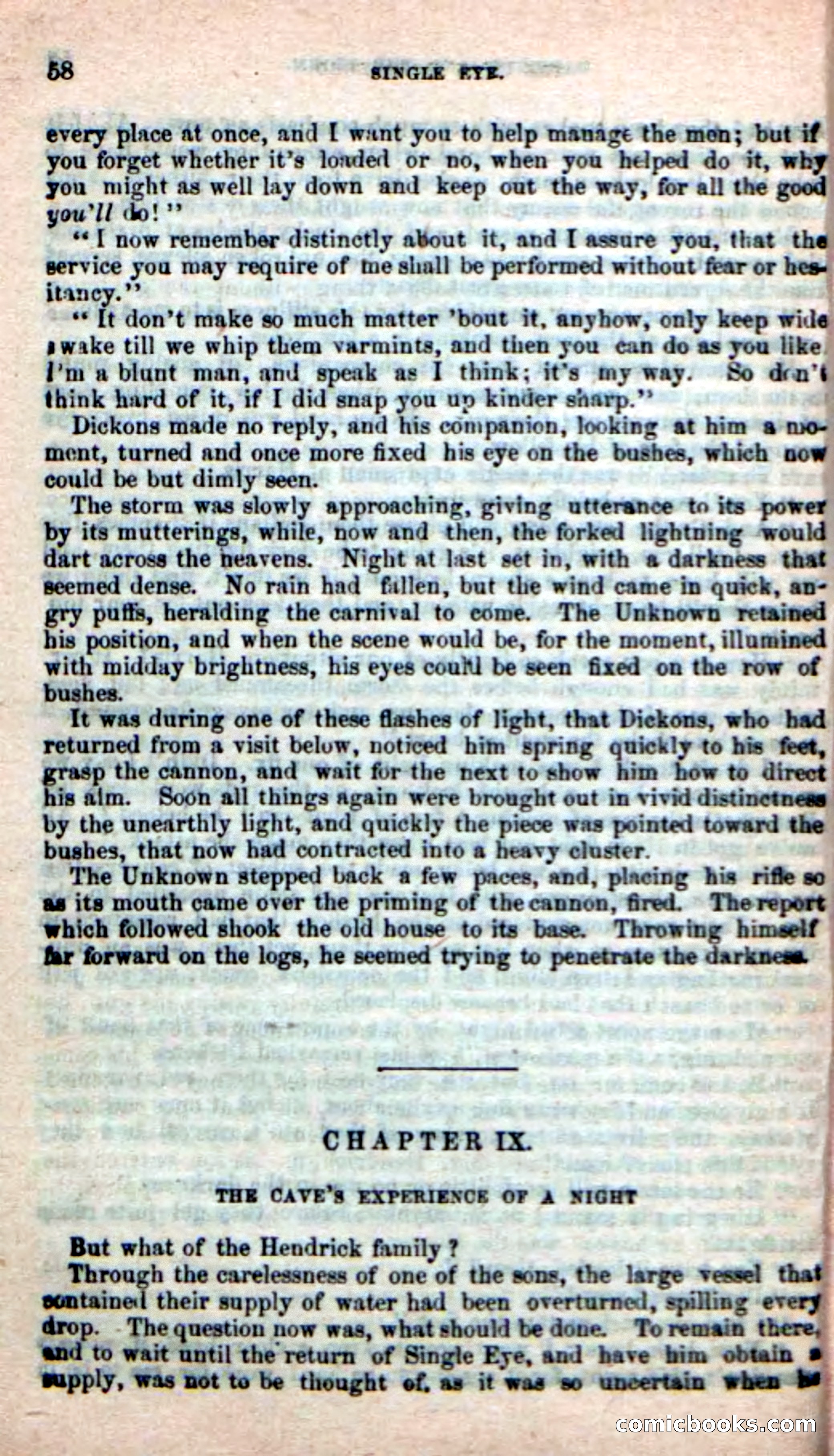 Beadle's New Dime Novels: Single Eye, the Scourge — page 54 of 100