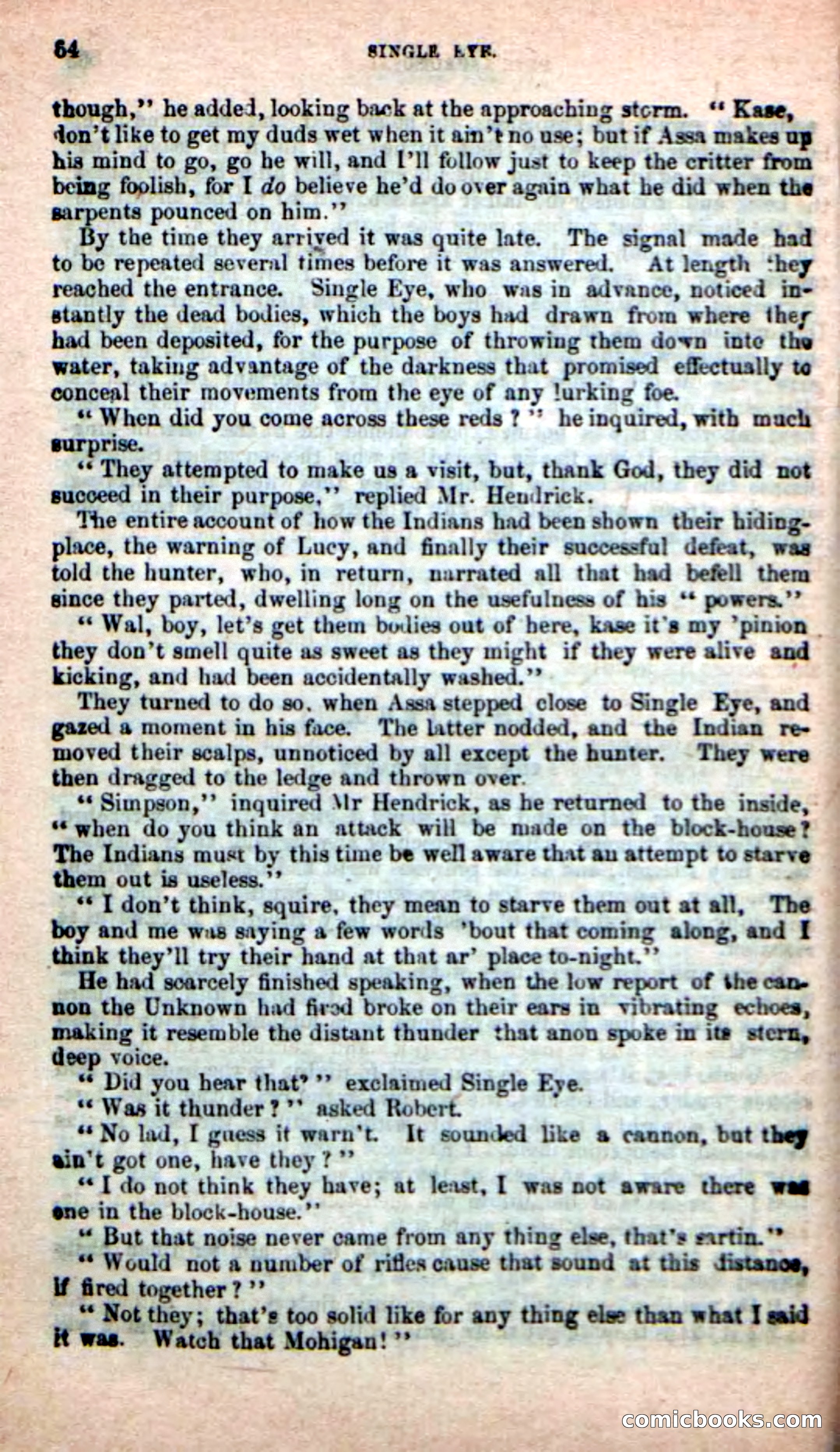 Beadle's New Dime Novels: Single Eye, the Scourge — page 60 of 100