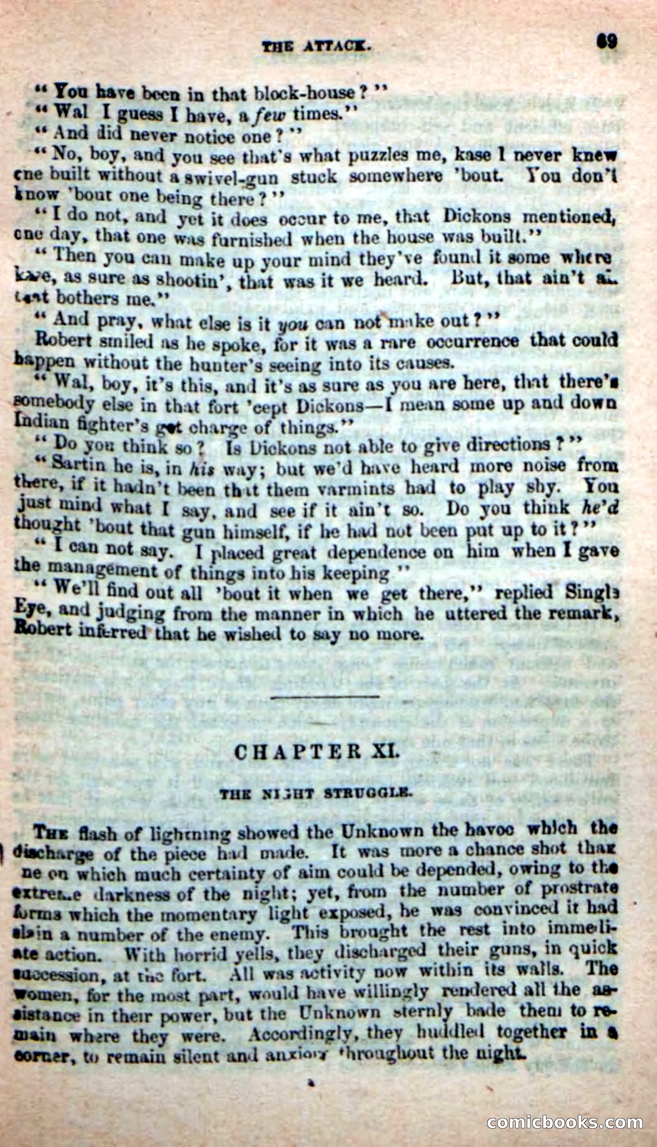 Beadle's New Dime Novels: Single Eye, the Scourge — page 65 of 100