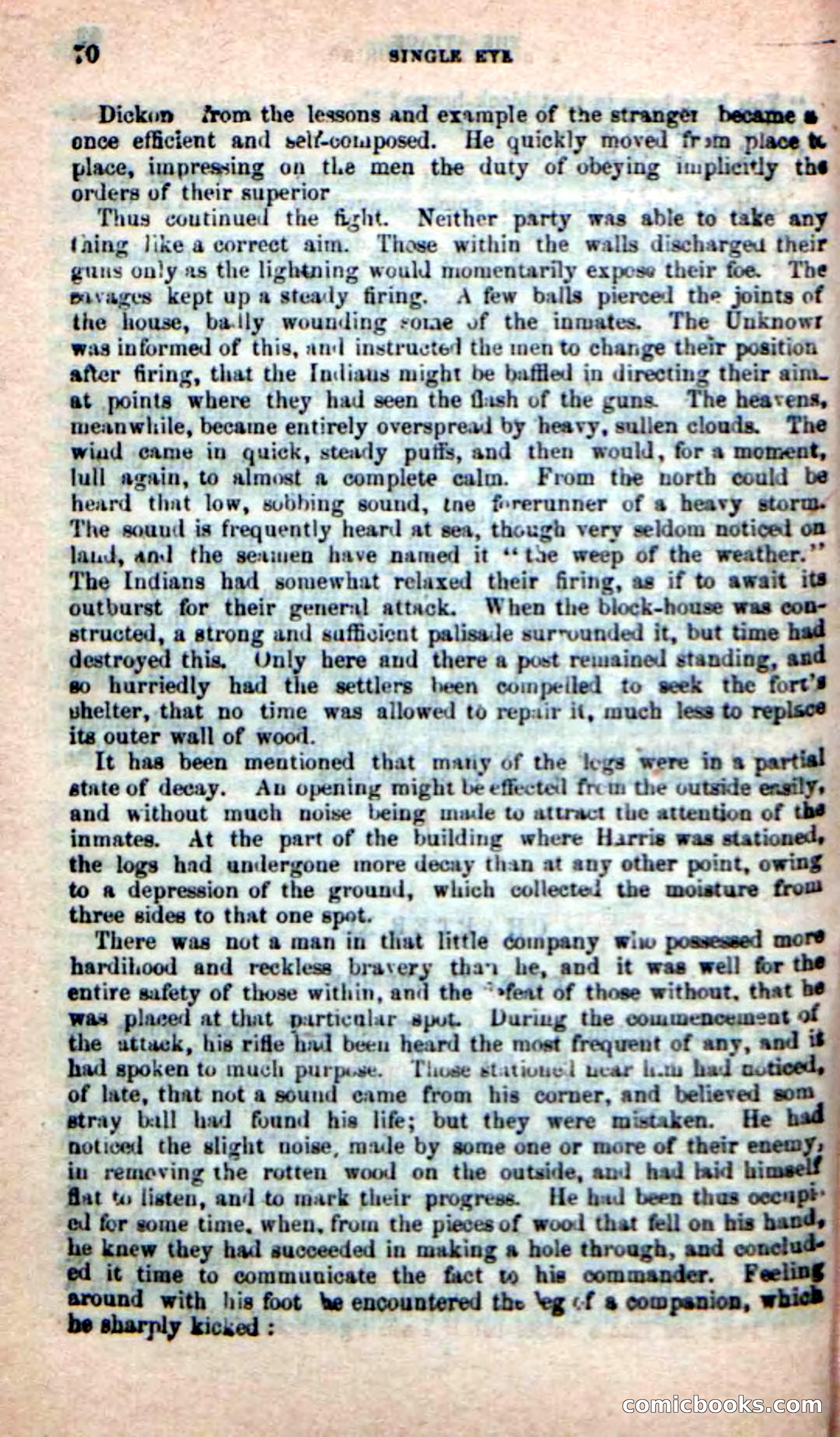 Beadle's New Dime Novels: Single Eye, the Scourge — page 66 of 100