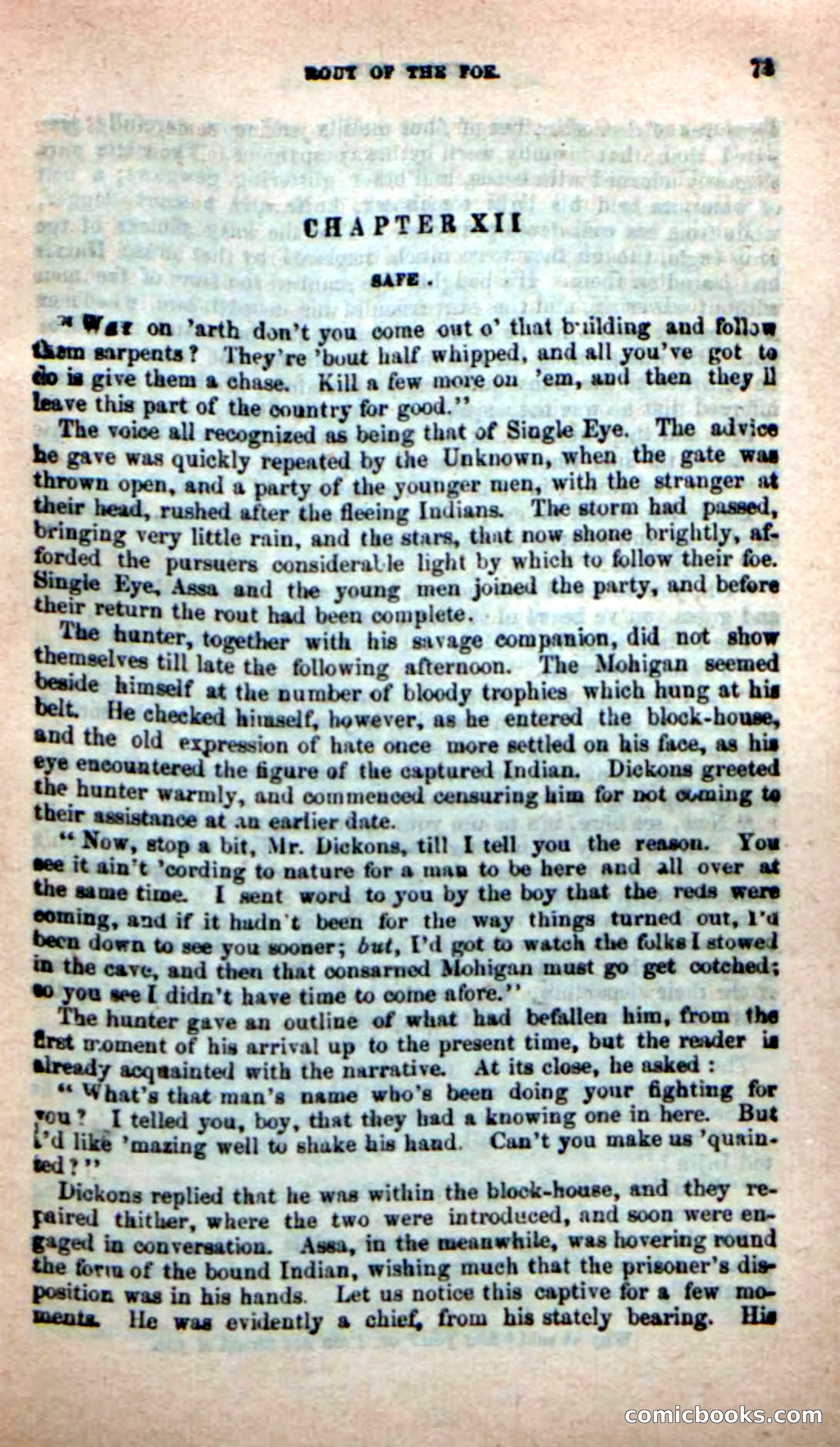 Beadle's New Dime Novels: Single Eye, the Scourge — page 69 of 100