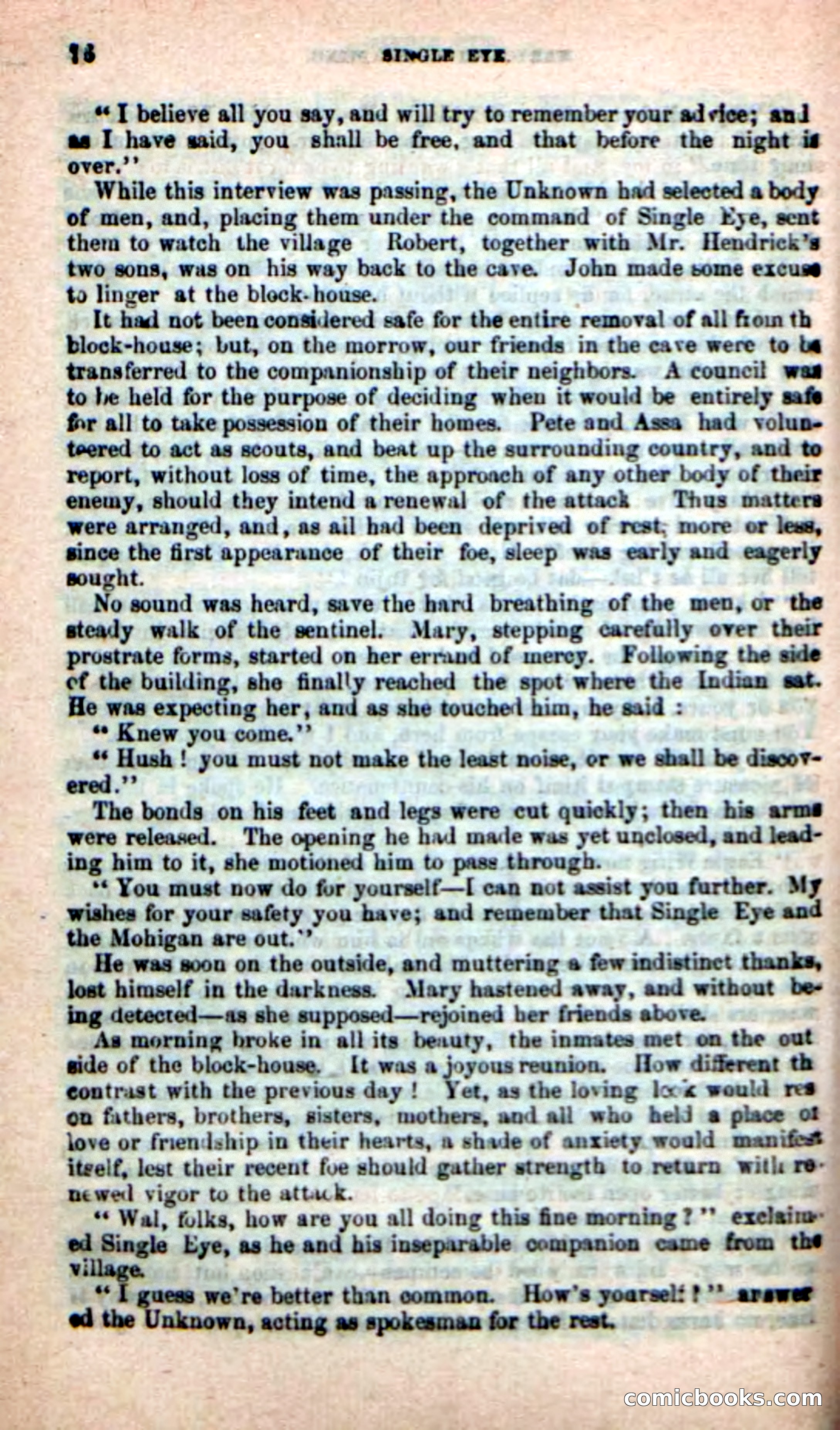 Beadle's New Dime Novels: Single Eye, the Scourge — page 72 of 100